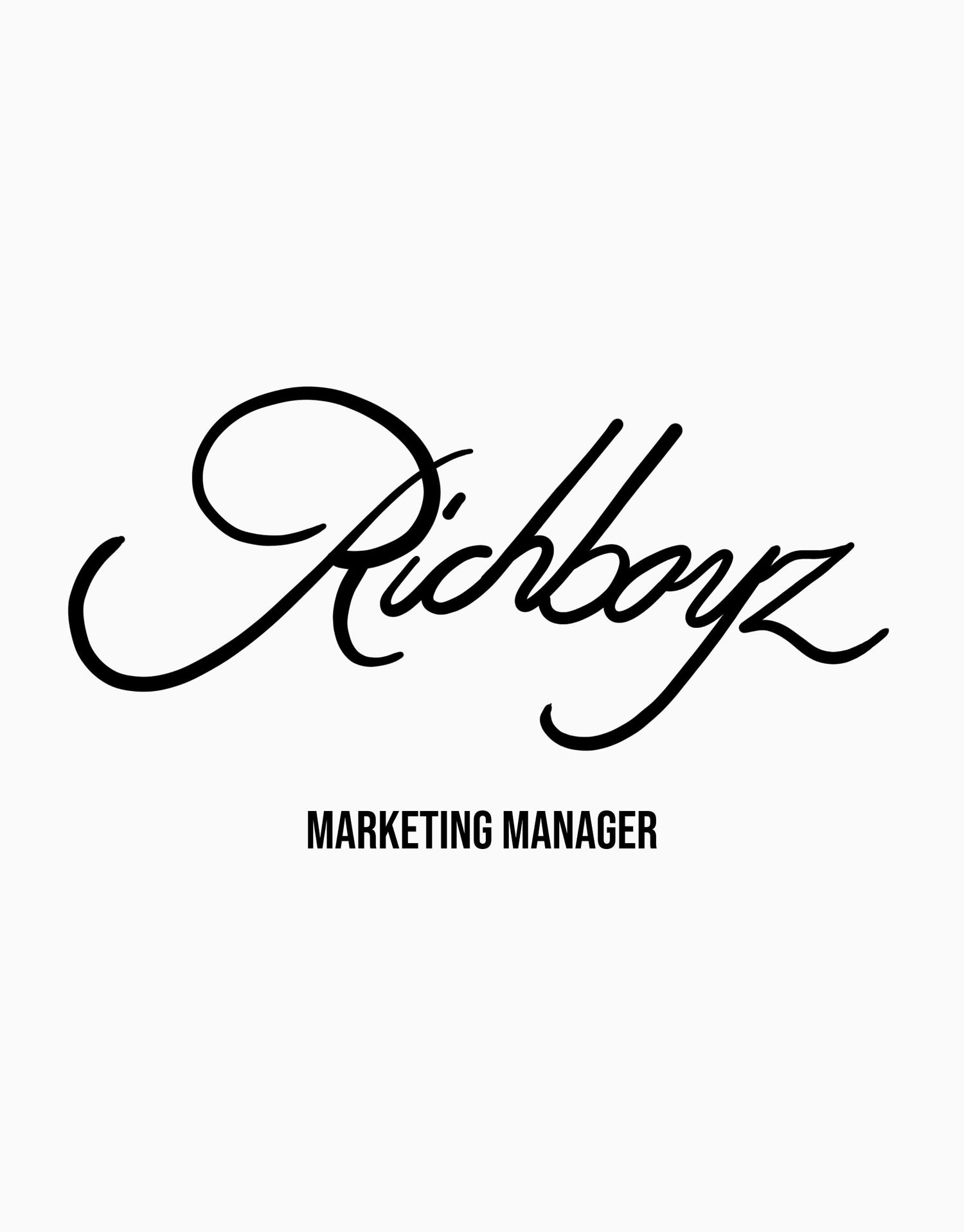 Marketing Manager