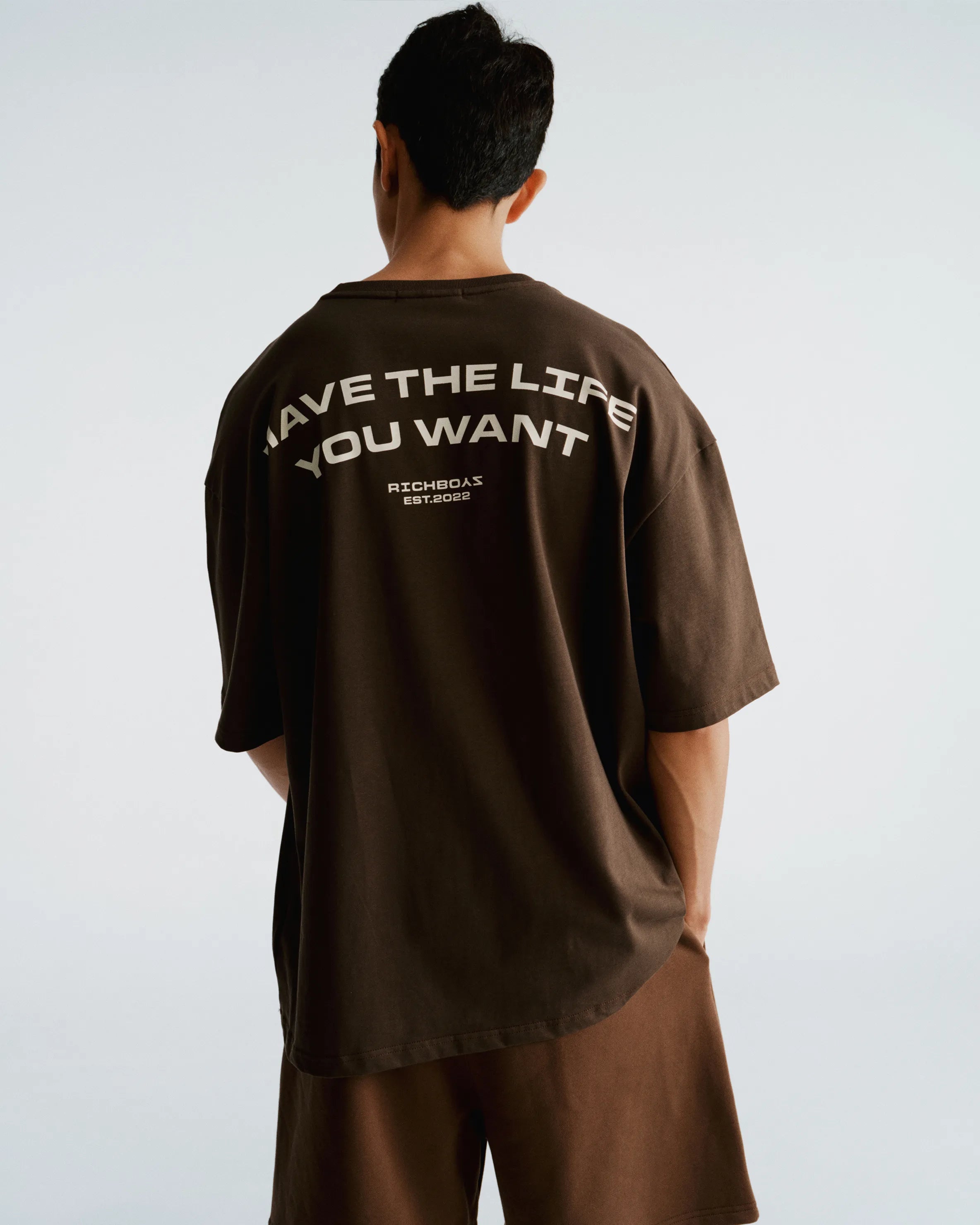 Premium Daily Tee - Brown