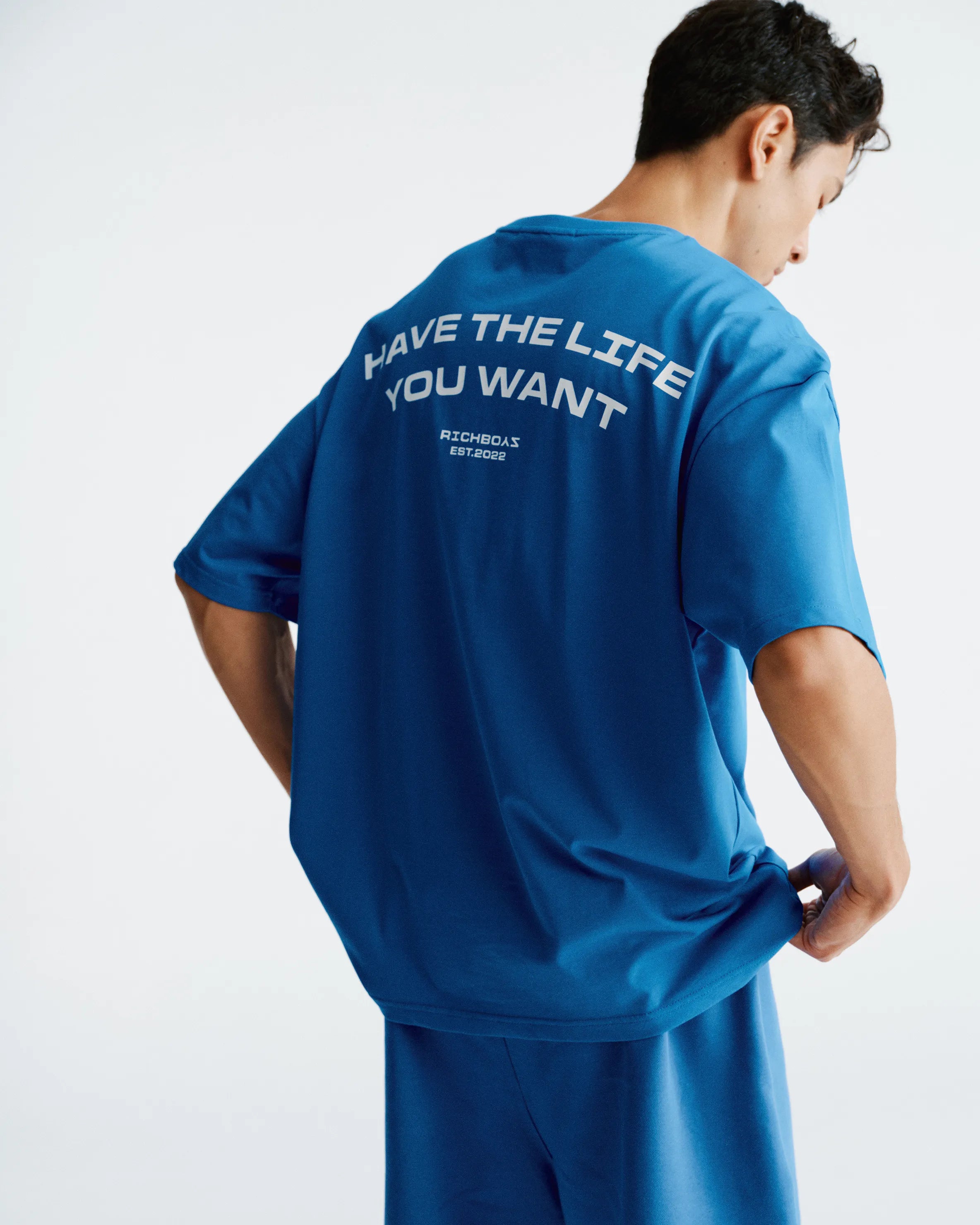 Premium Daily Tee - Blue