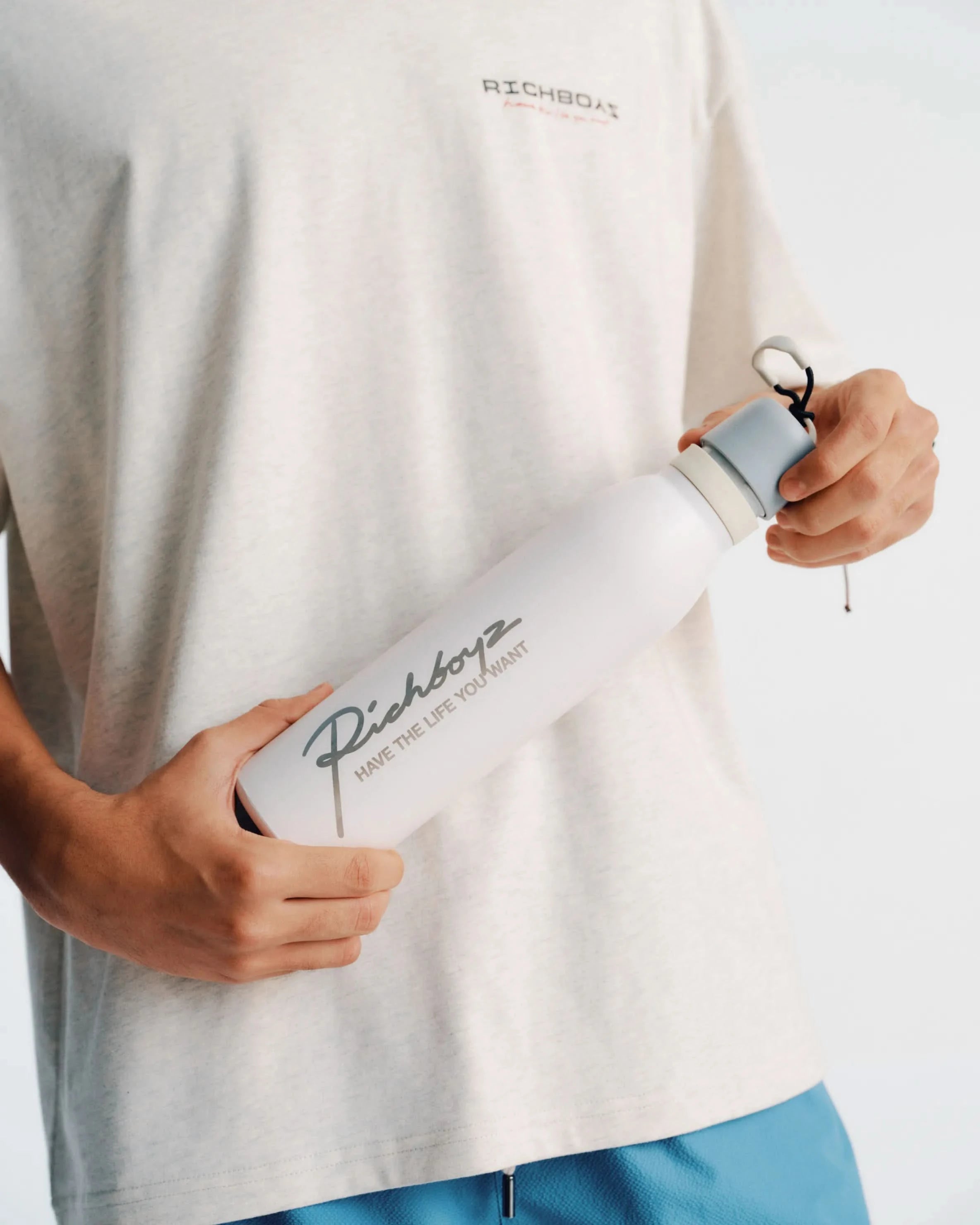 Water Bottle - White