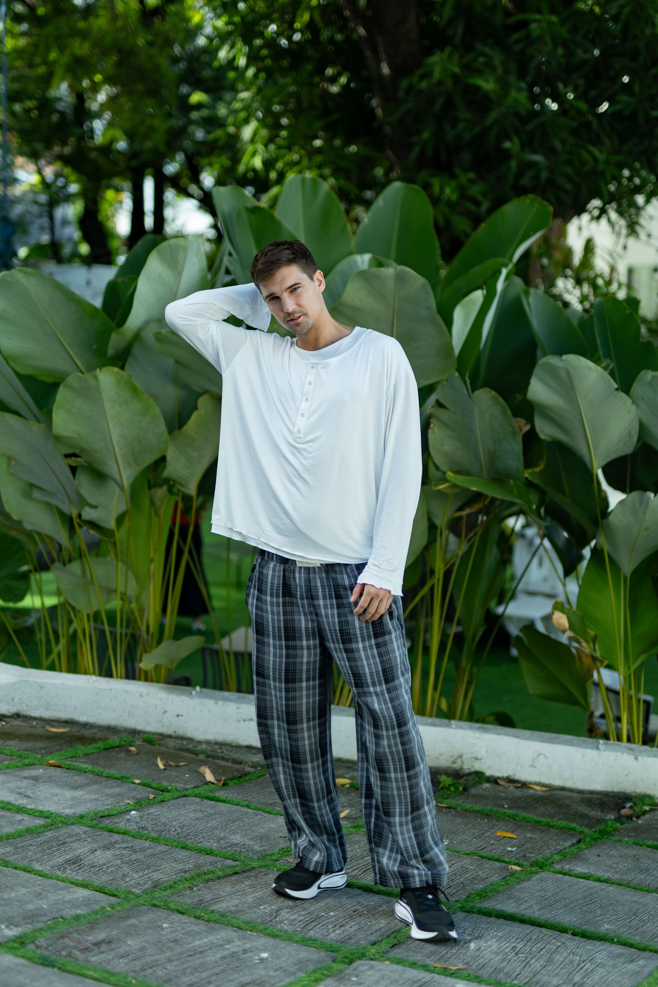 Modal Long sleeve - Snow