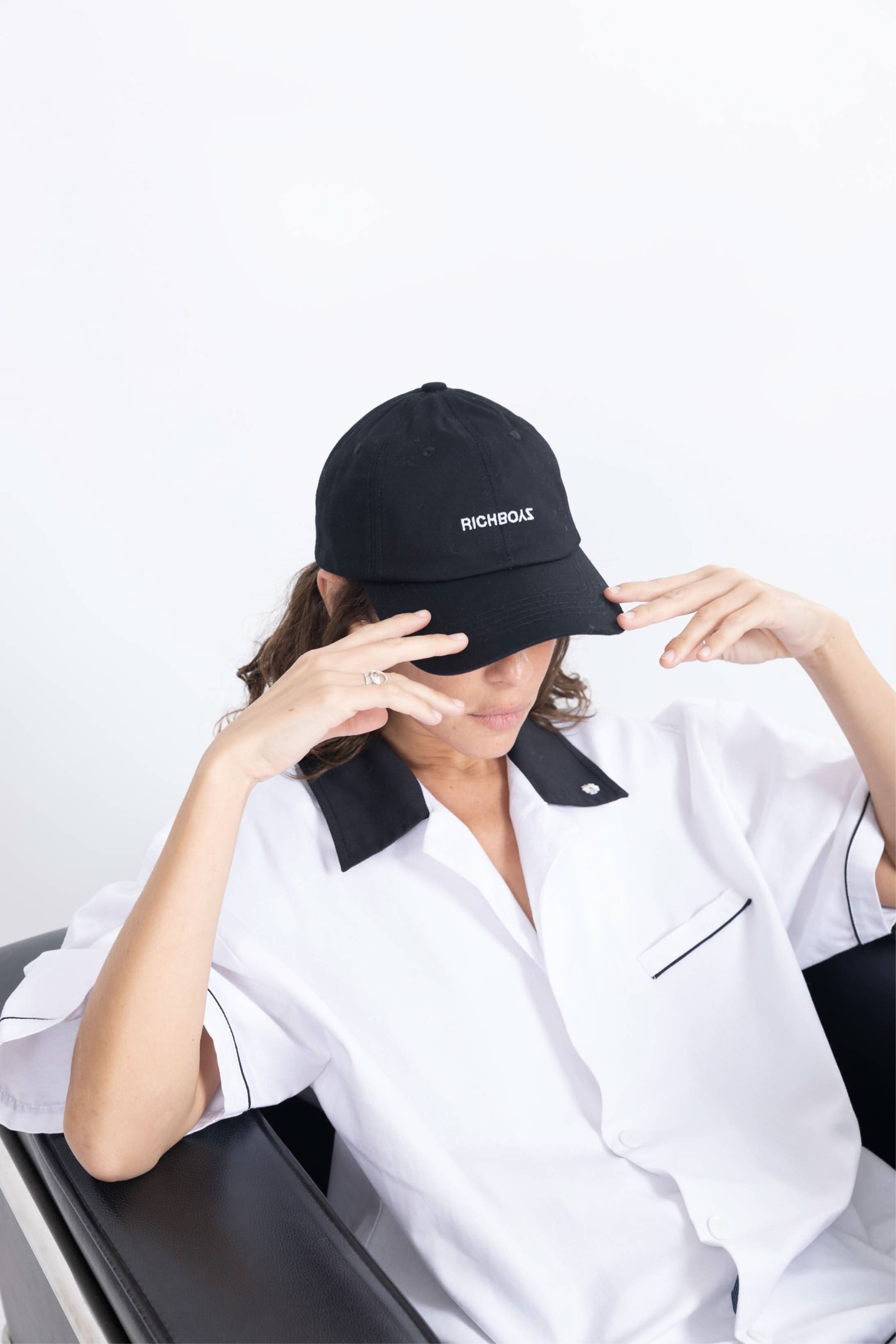Velcro Strap Cap - Obsidian