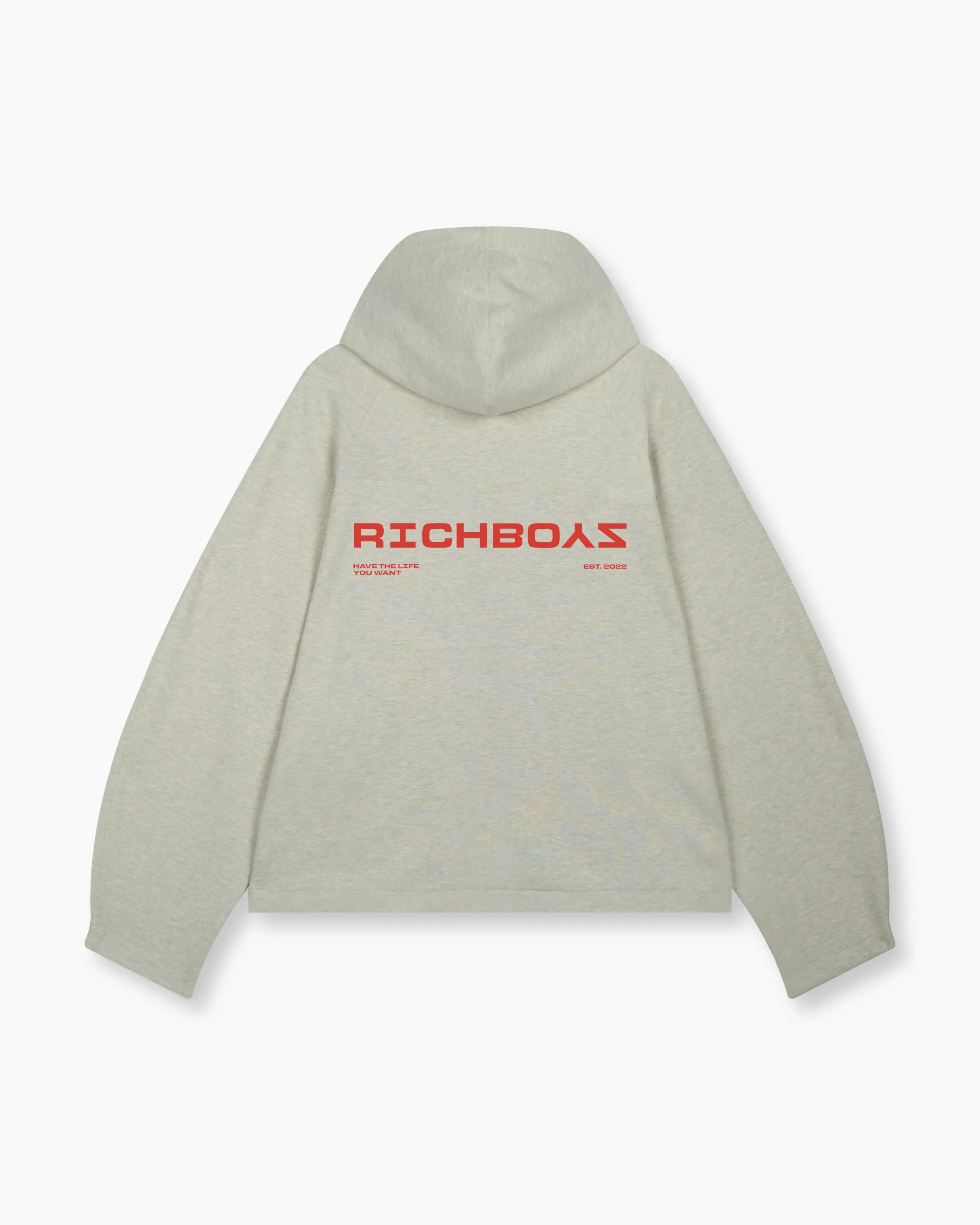 Airy Zip Hoodie - Gray