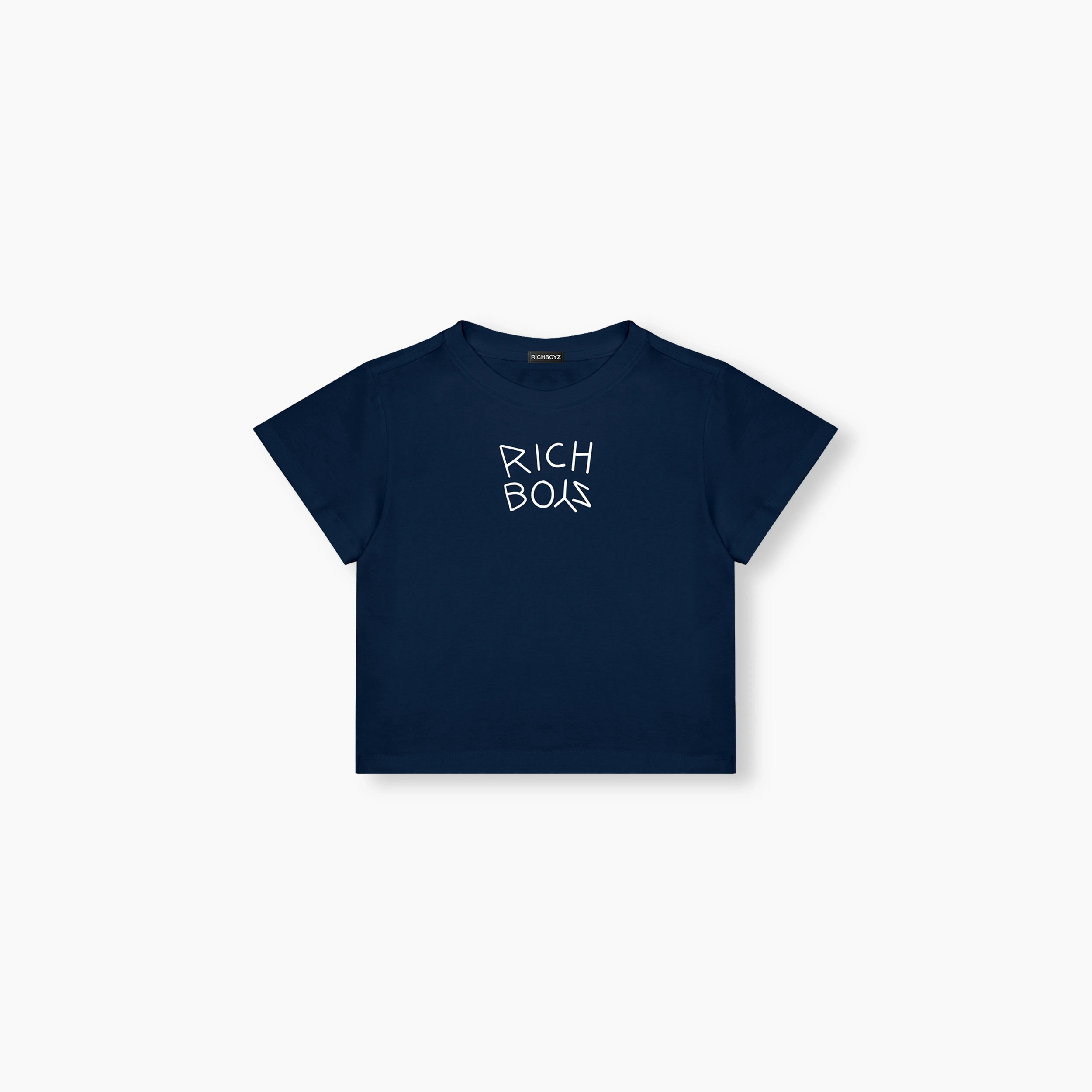Baby Tee - Navy Blue