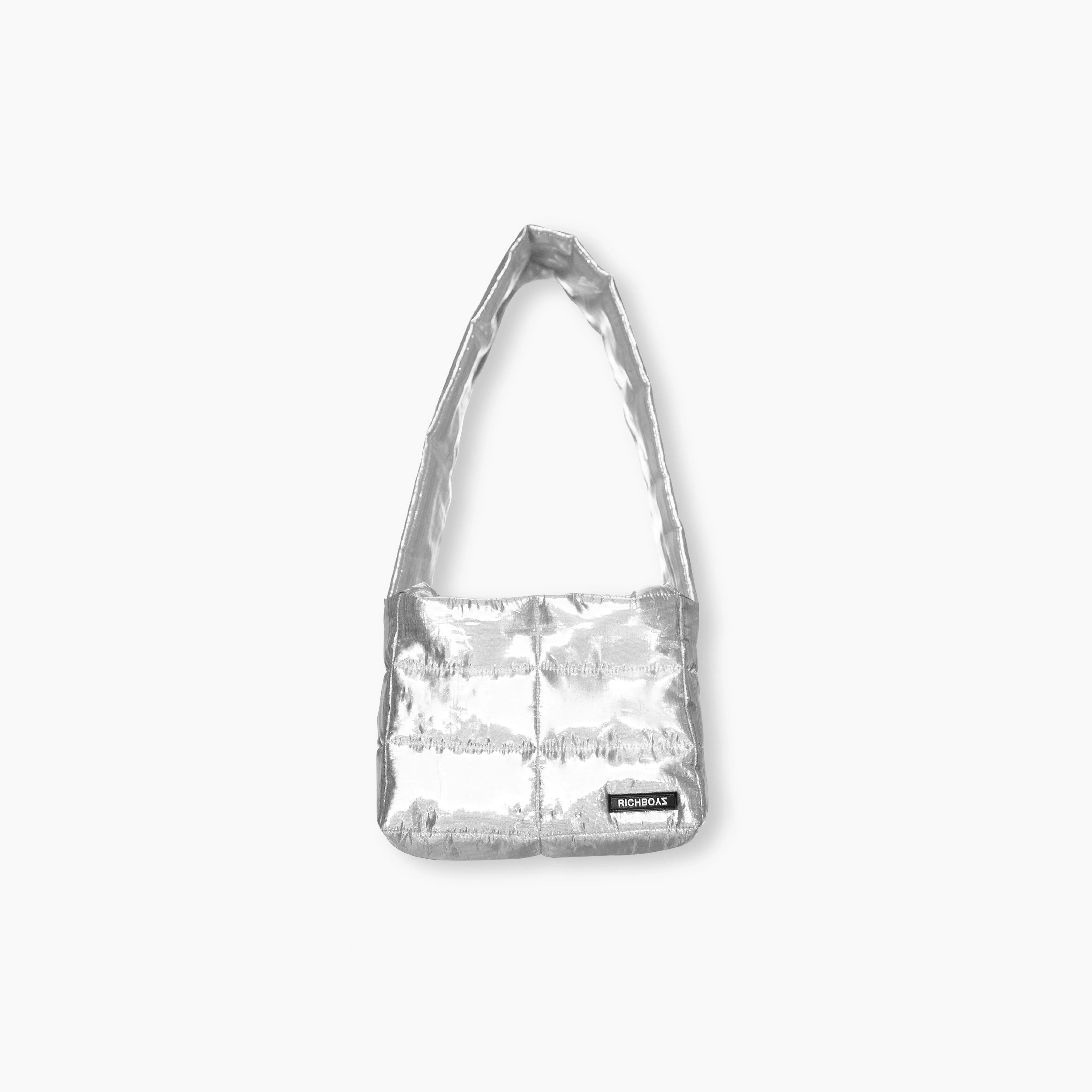PUFFERINO BAG - SILVER