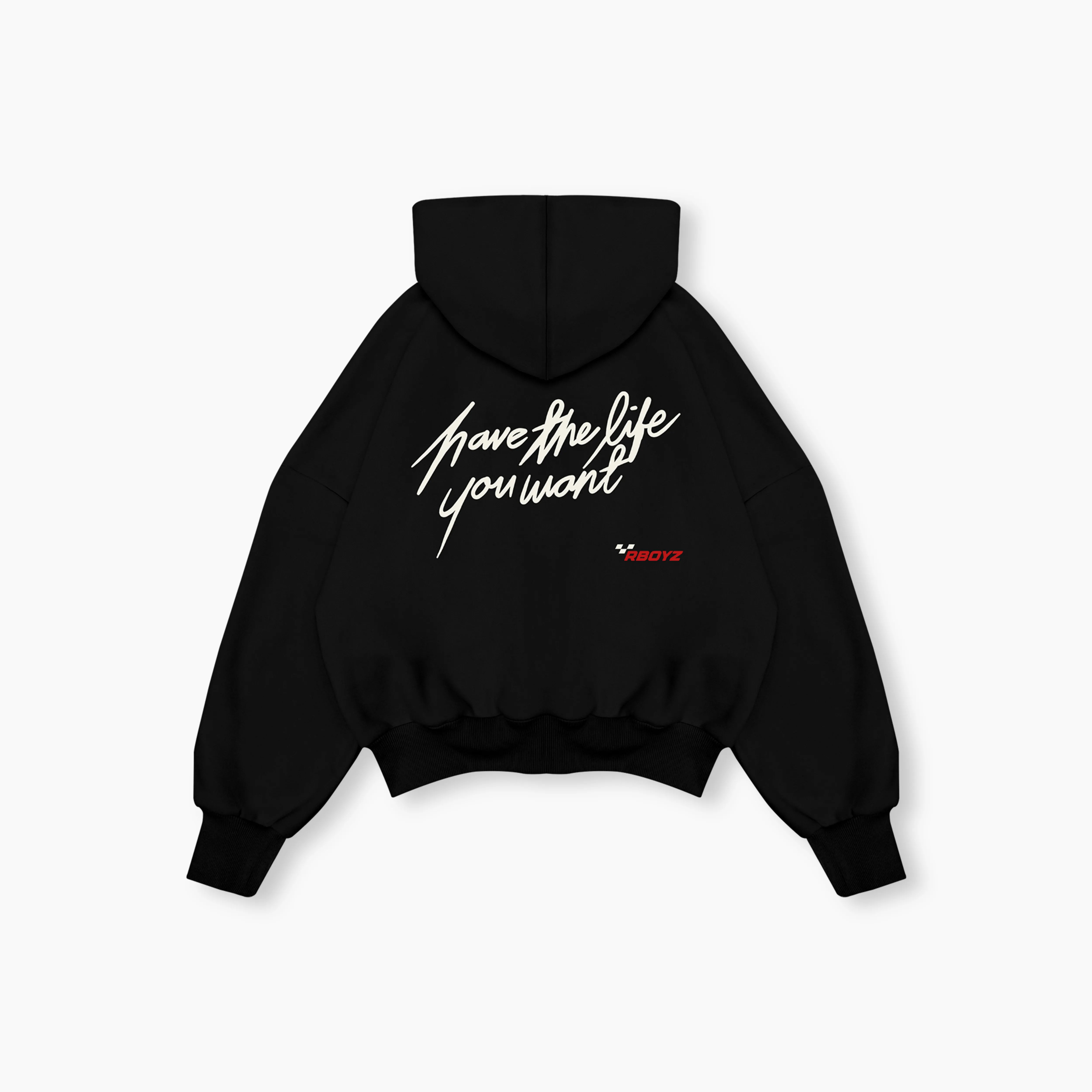Box Hoodie - Racing Black