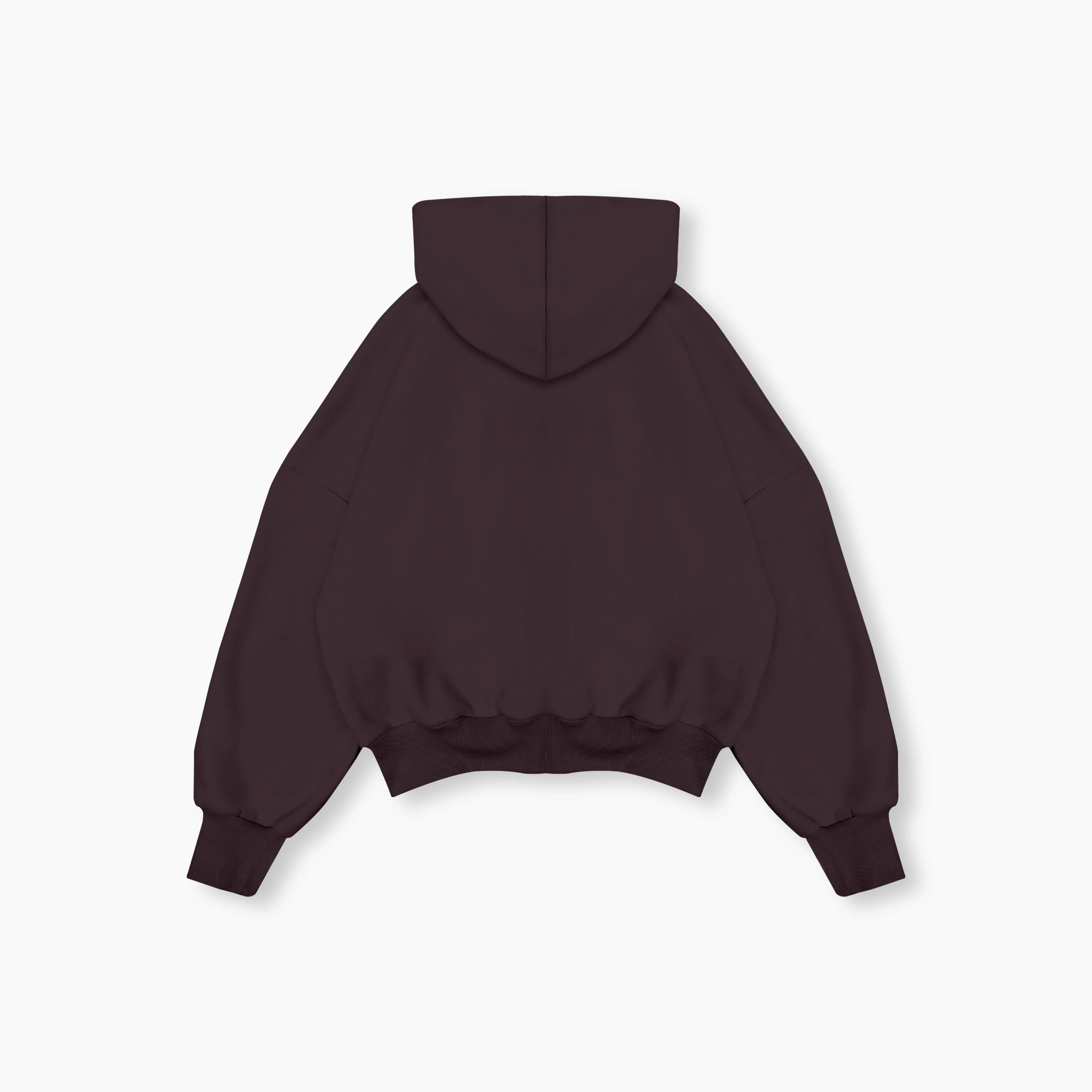 Box Hoodie - Sangria