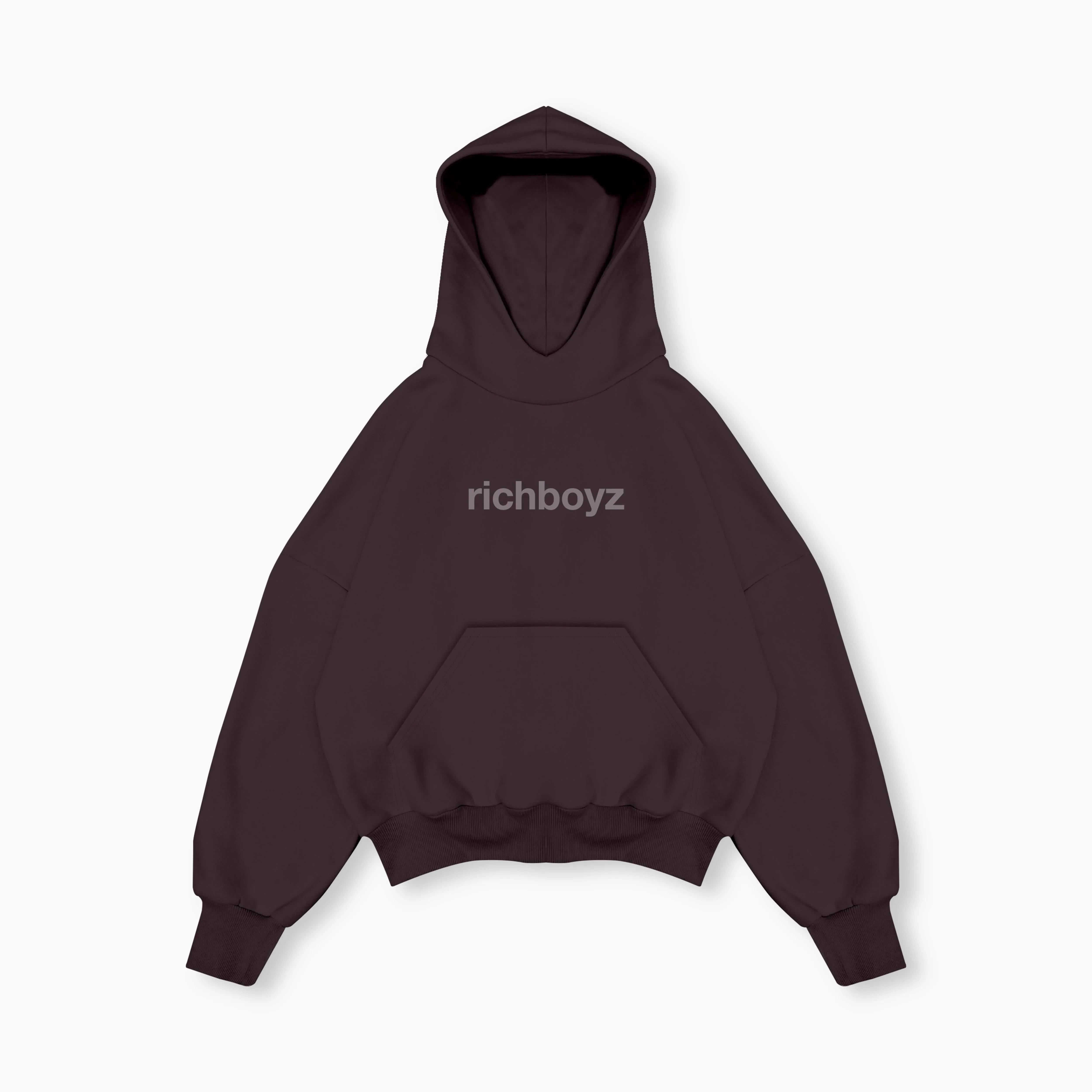 Box Hoodie - Sangria