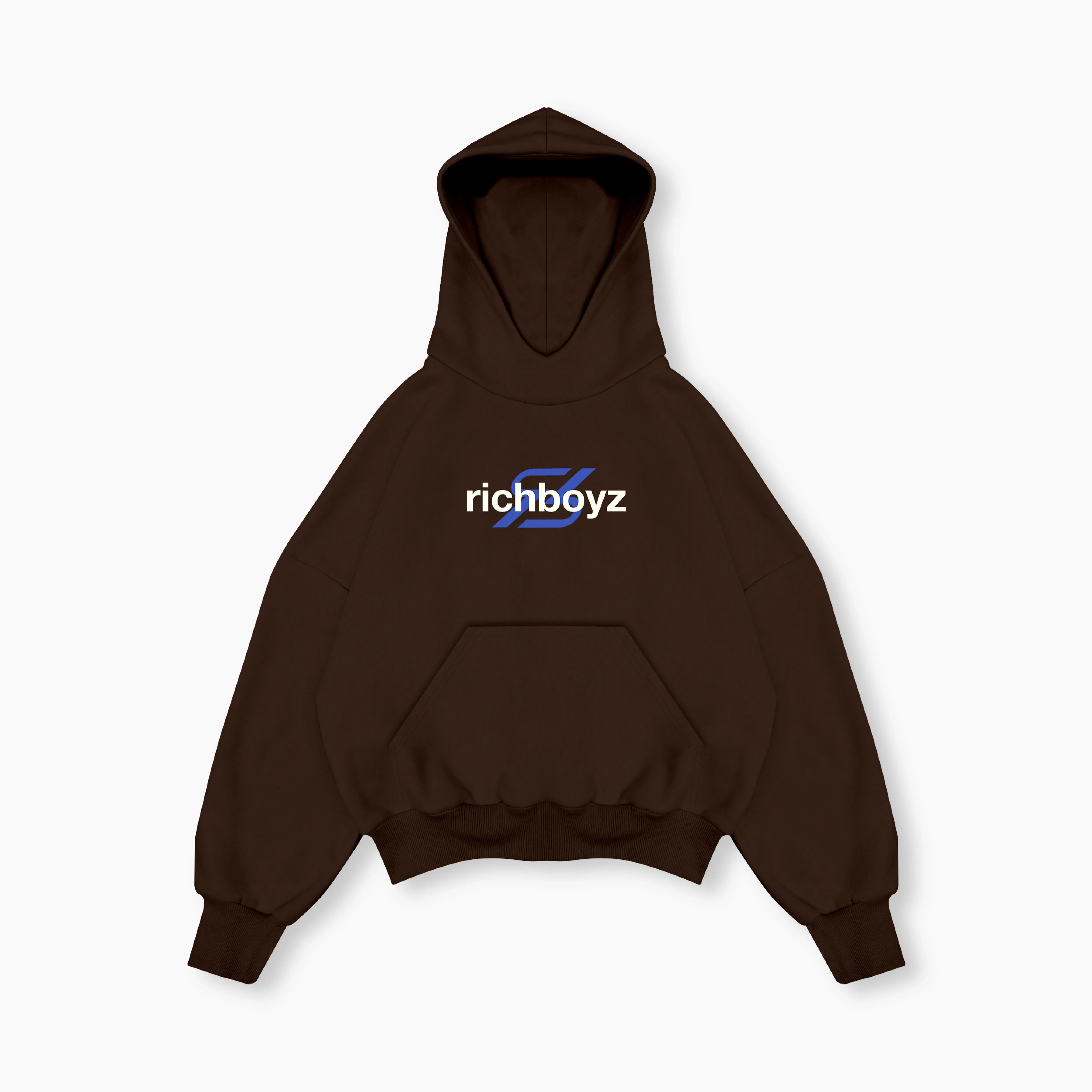 Box Hoodie - Choco Brown