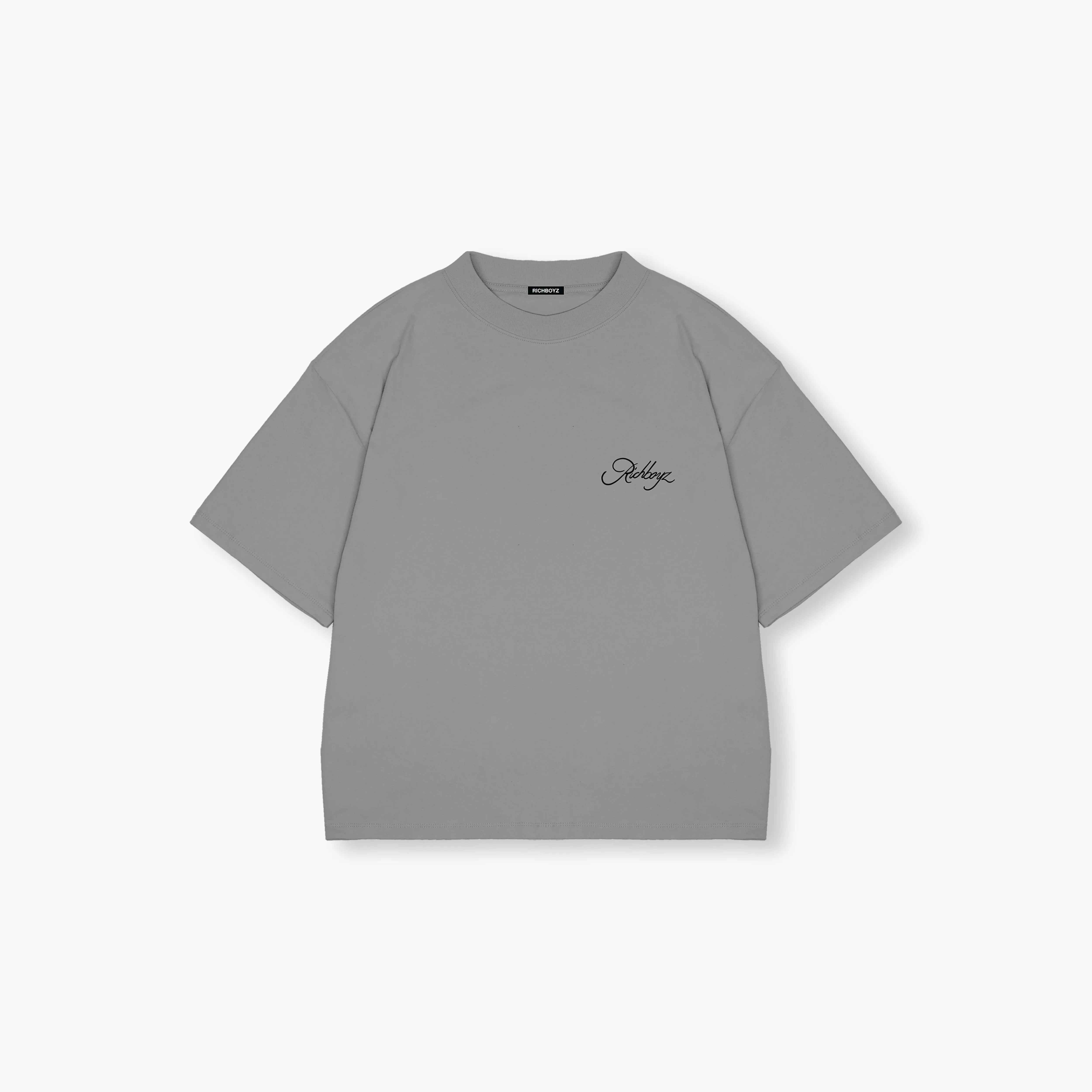 Box Tee - Pebble