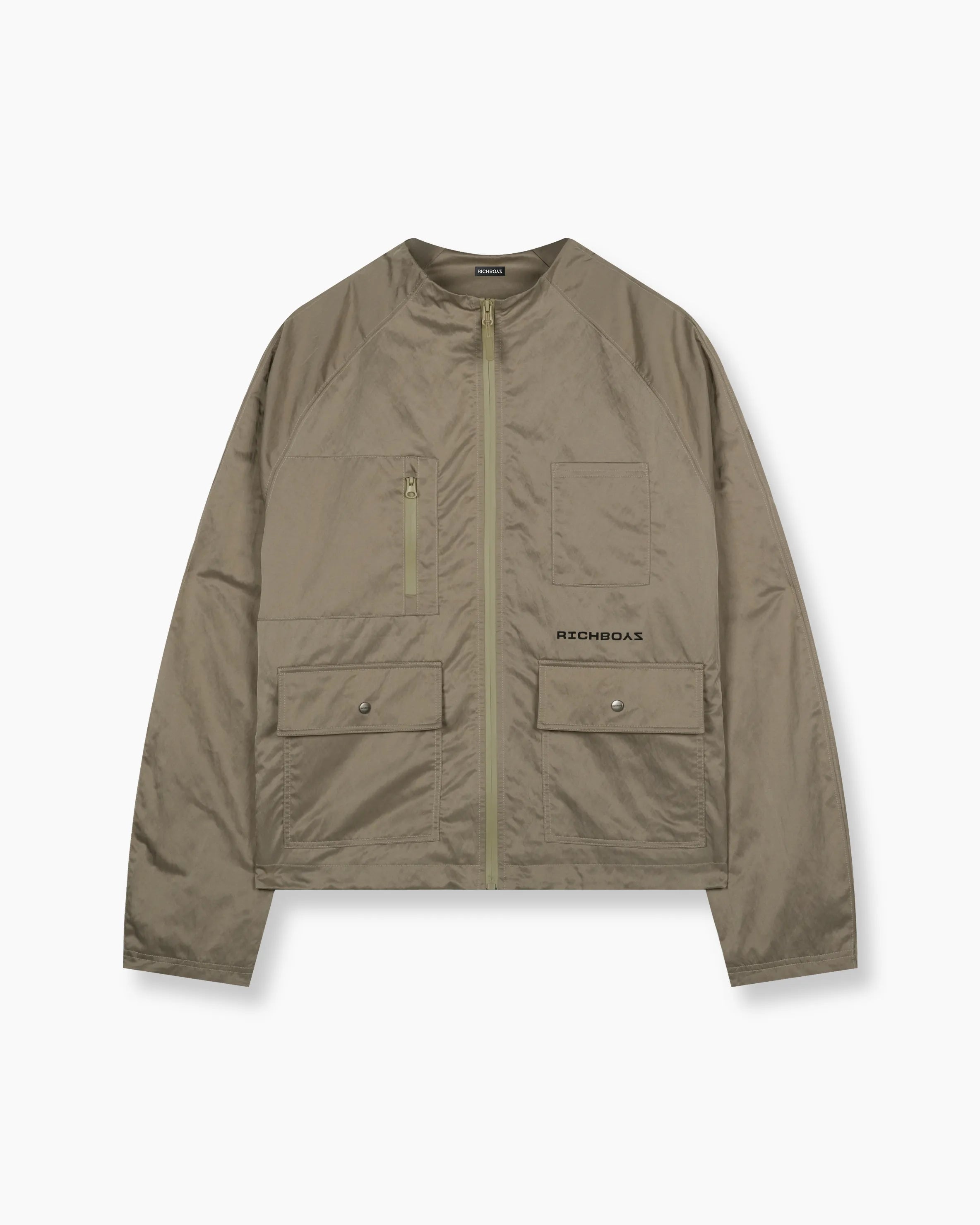 Cargo Zip Sweater - Dune