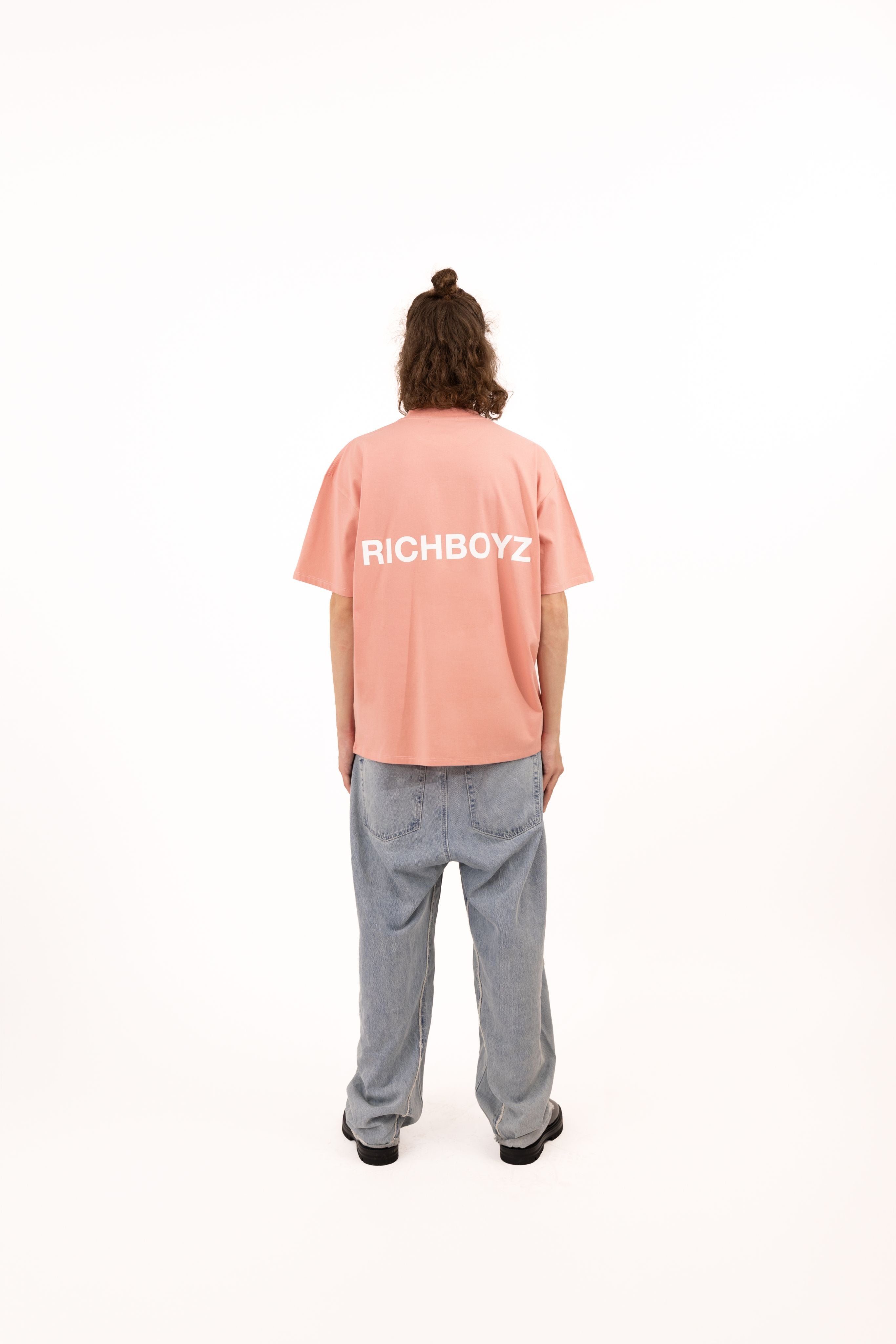 Drop Shoulder Tee - Pastel Pink