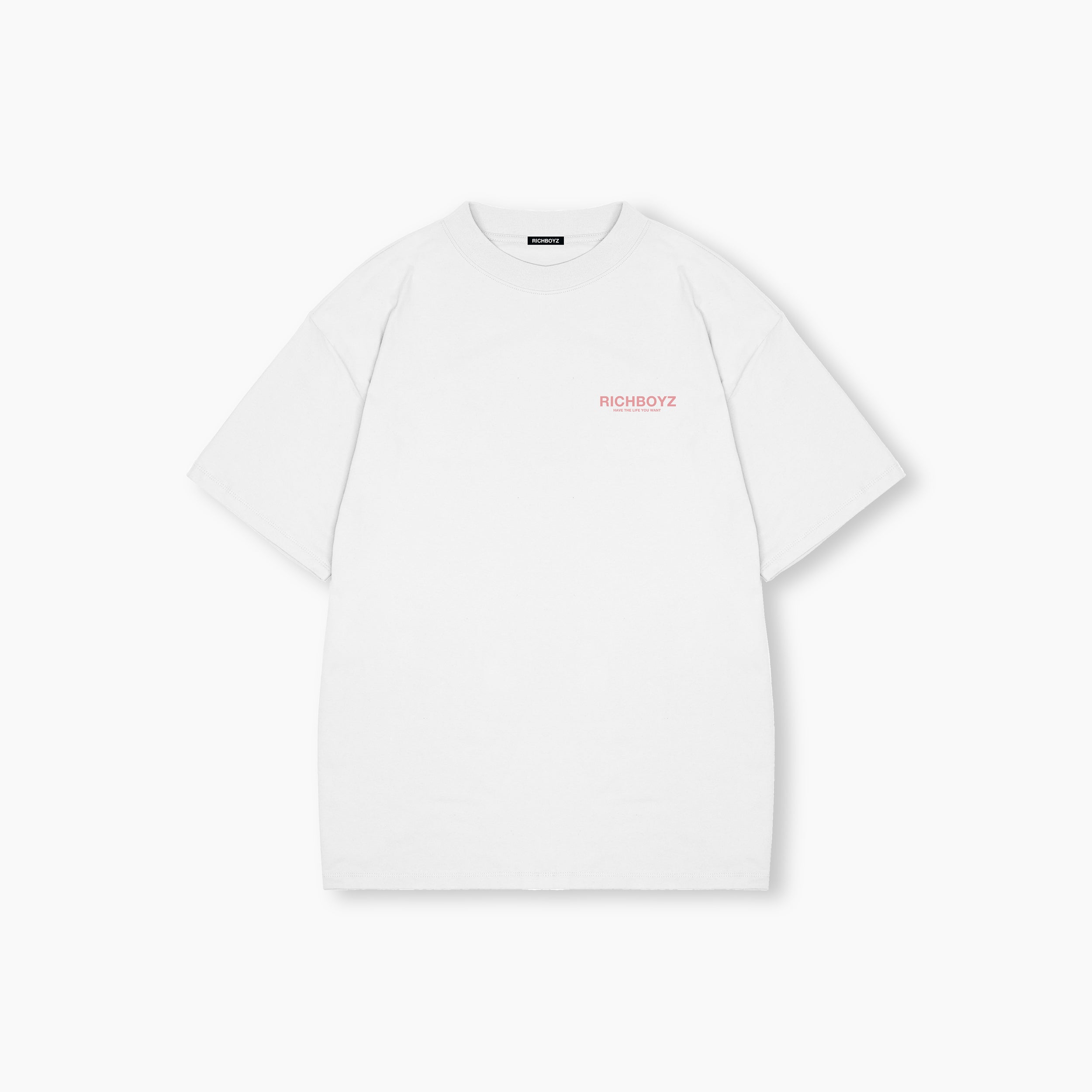 Drop Shoulder Tee - Blush