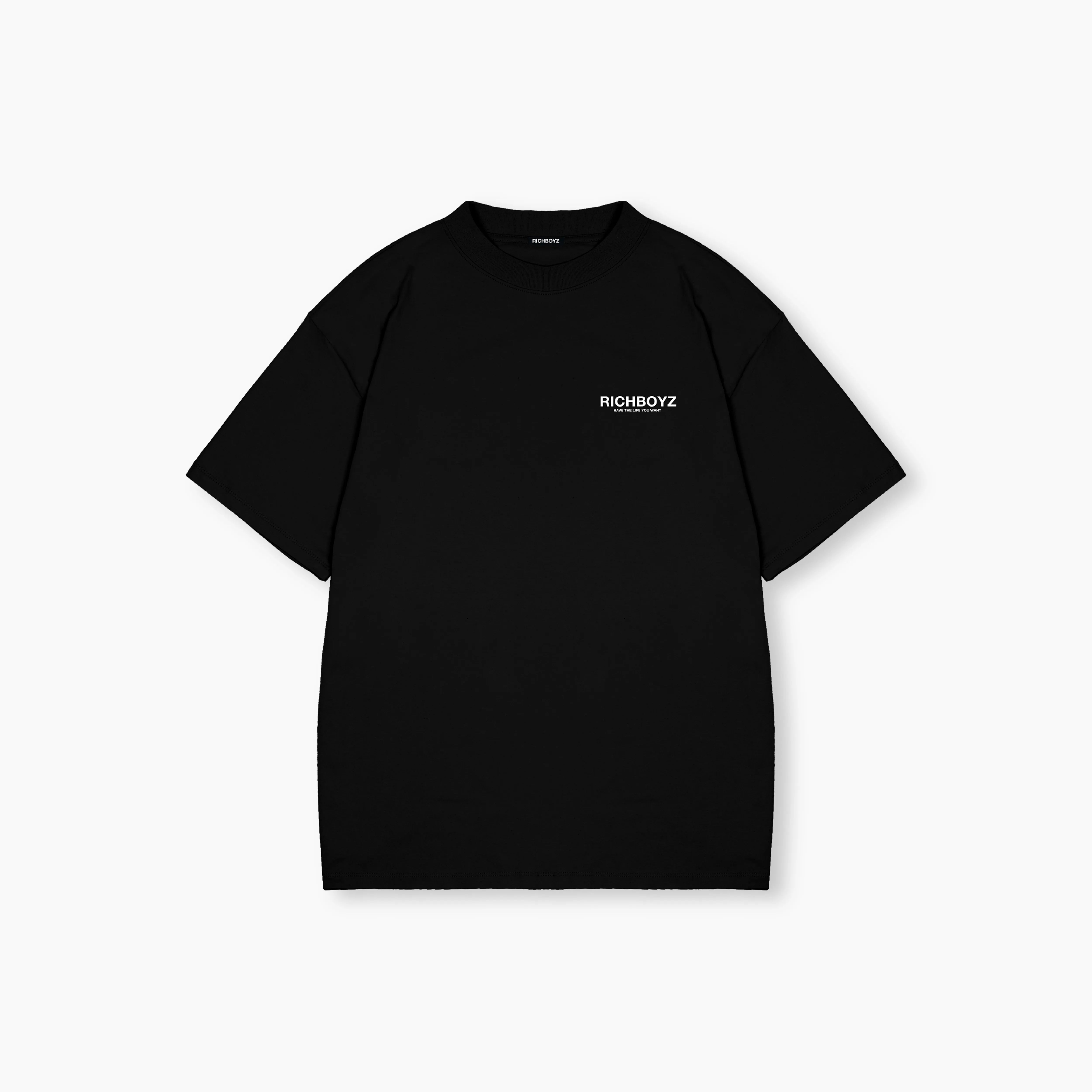 Drop Shoulder Tee - Classic Black