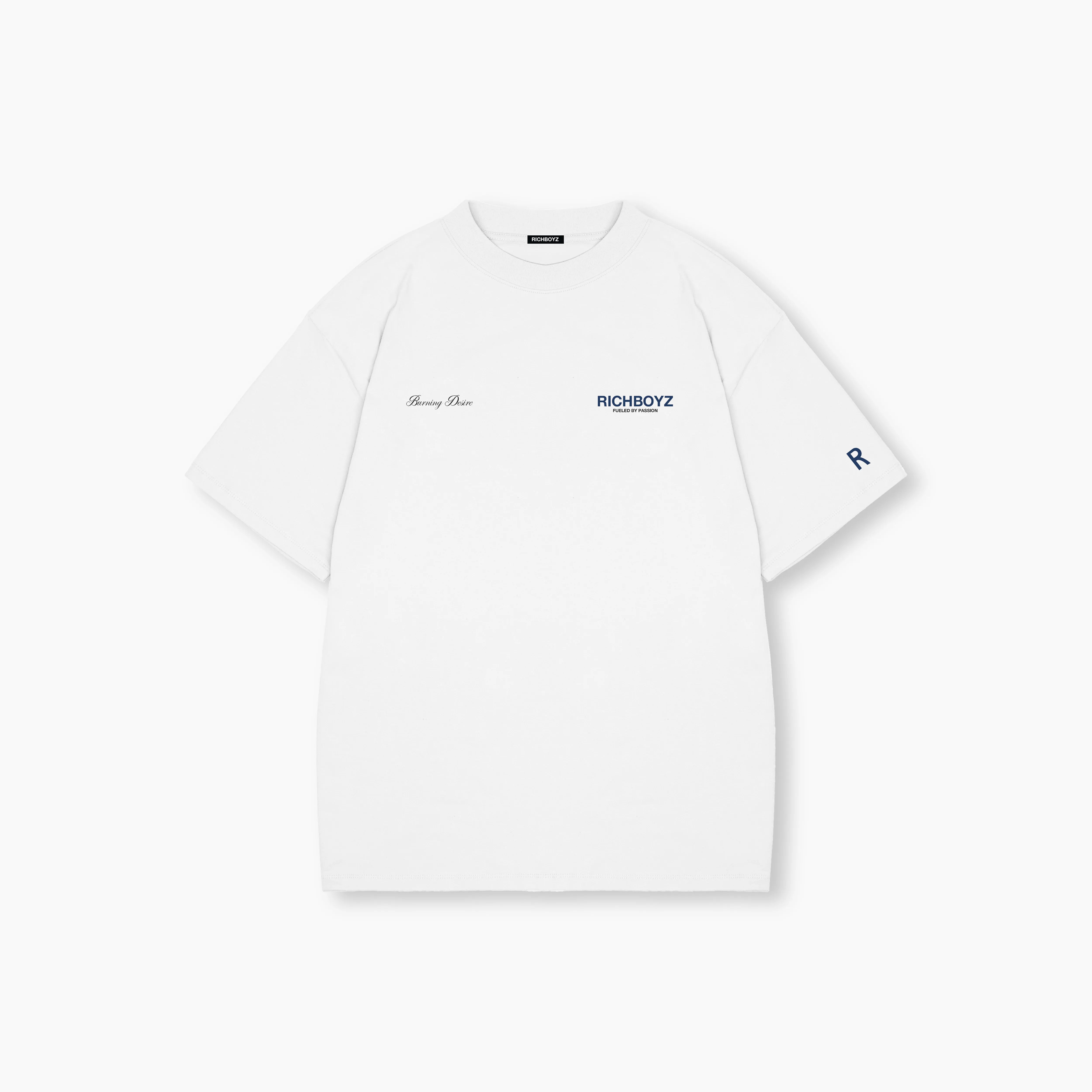 DROP SHOULDER TEE - SAPPHIRE