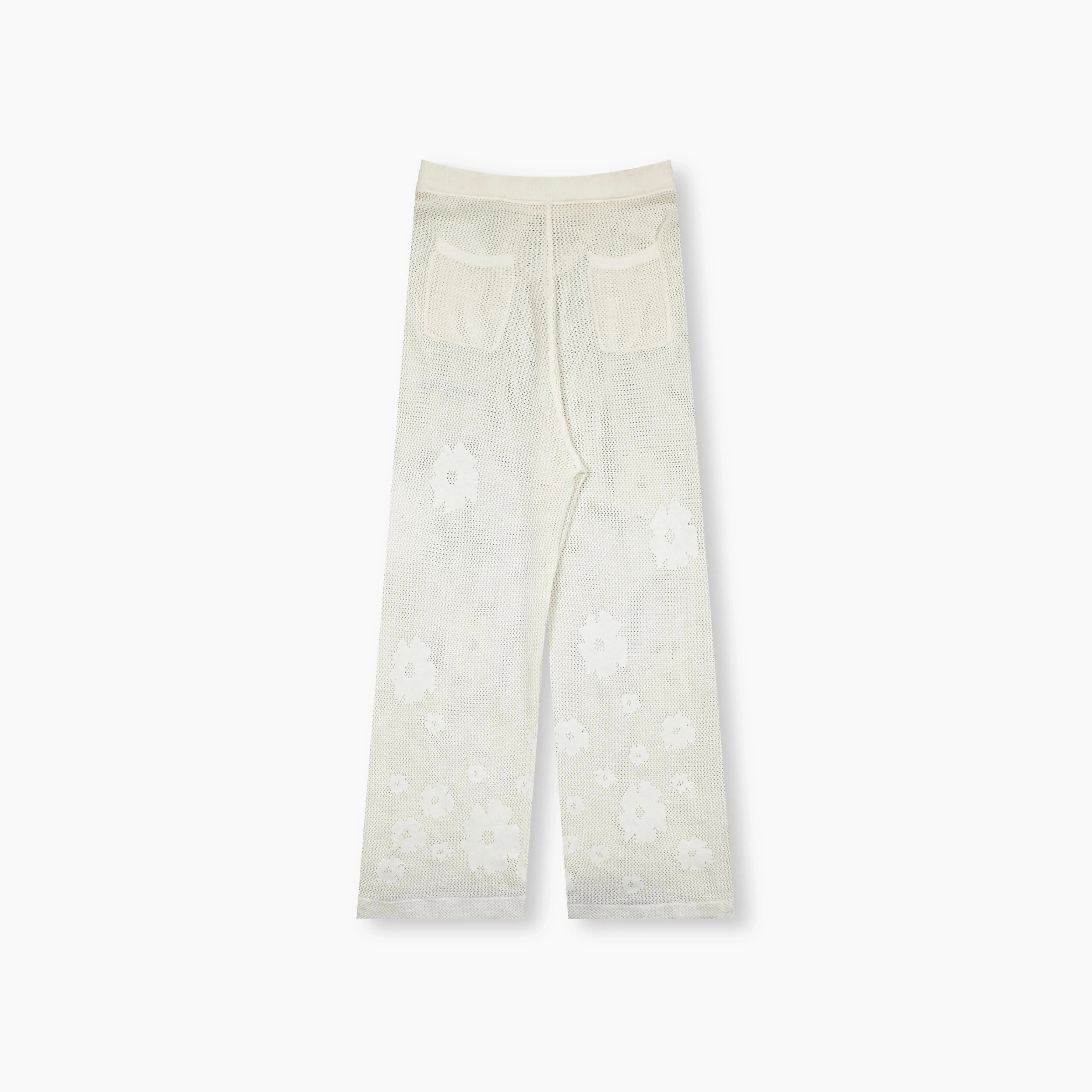 Hollow Out Pants - Off White