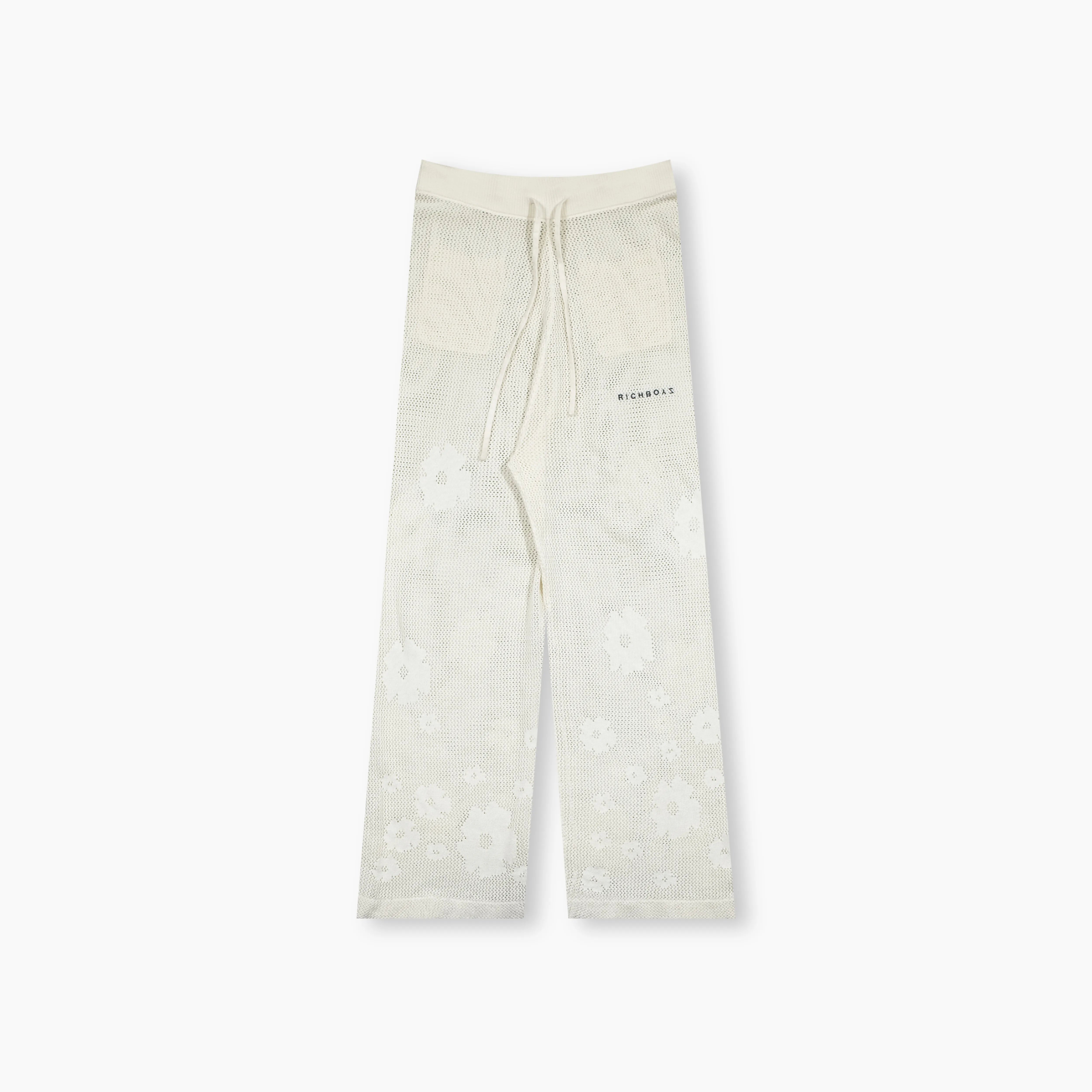 Hollow Out Pants - Off White