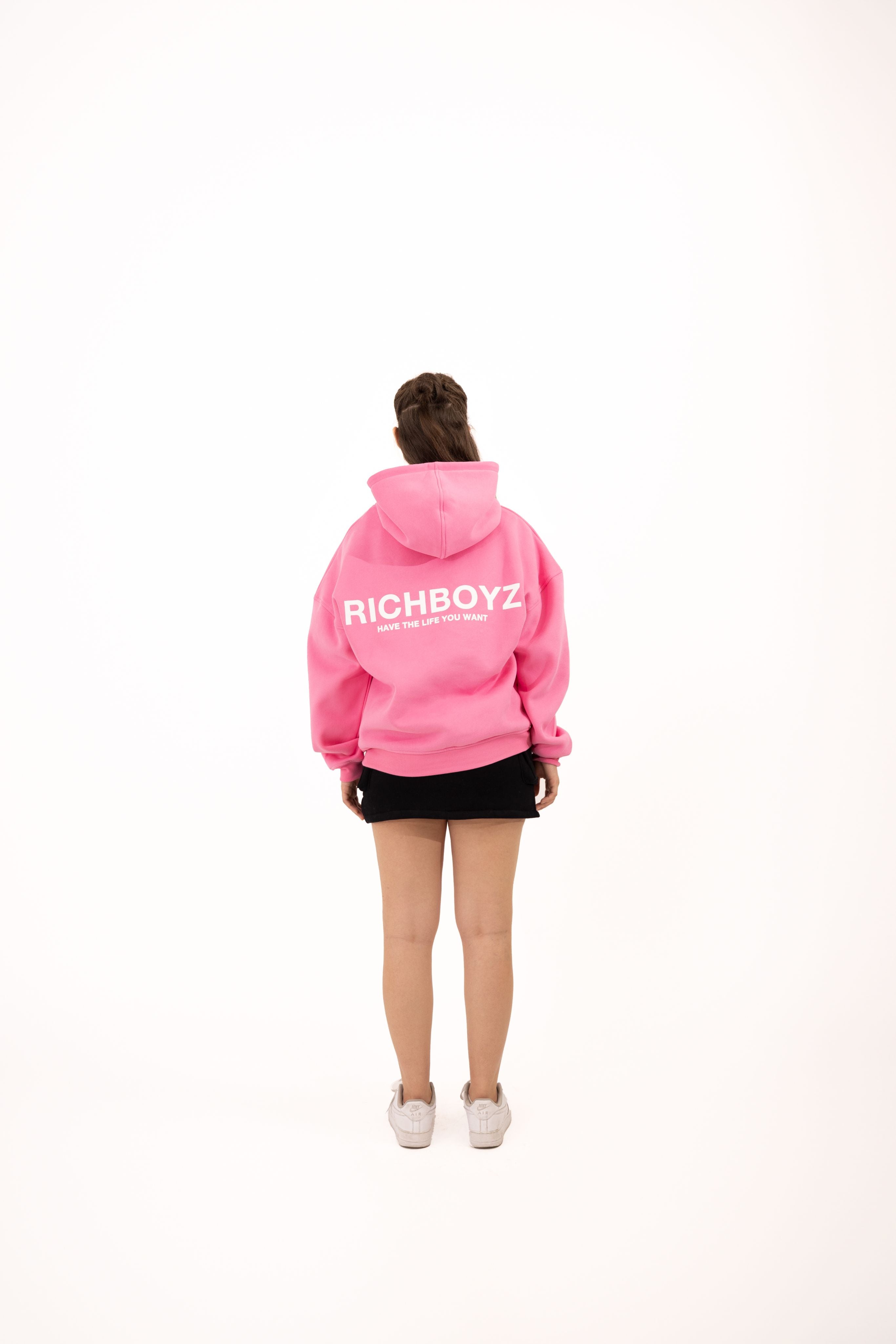 HOODIE - DEEP PINK