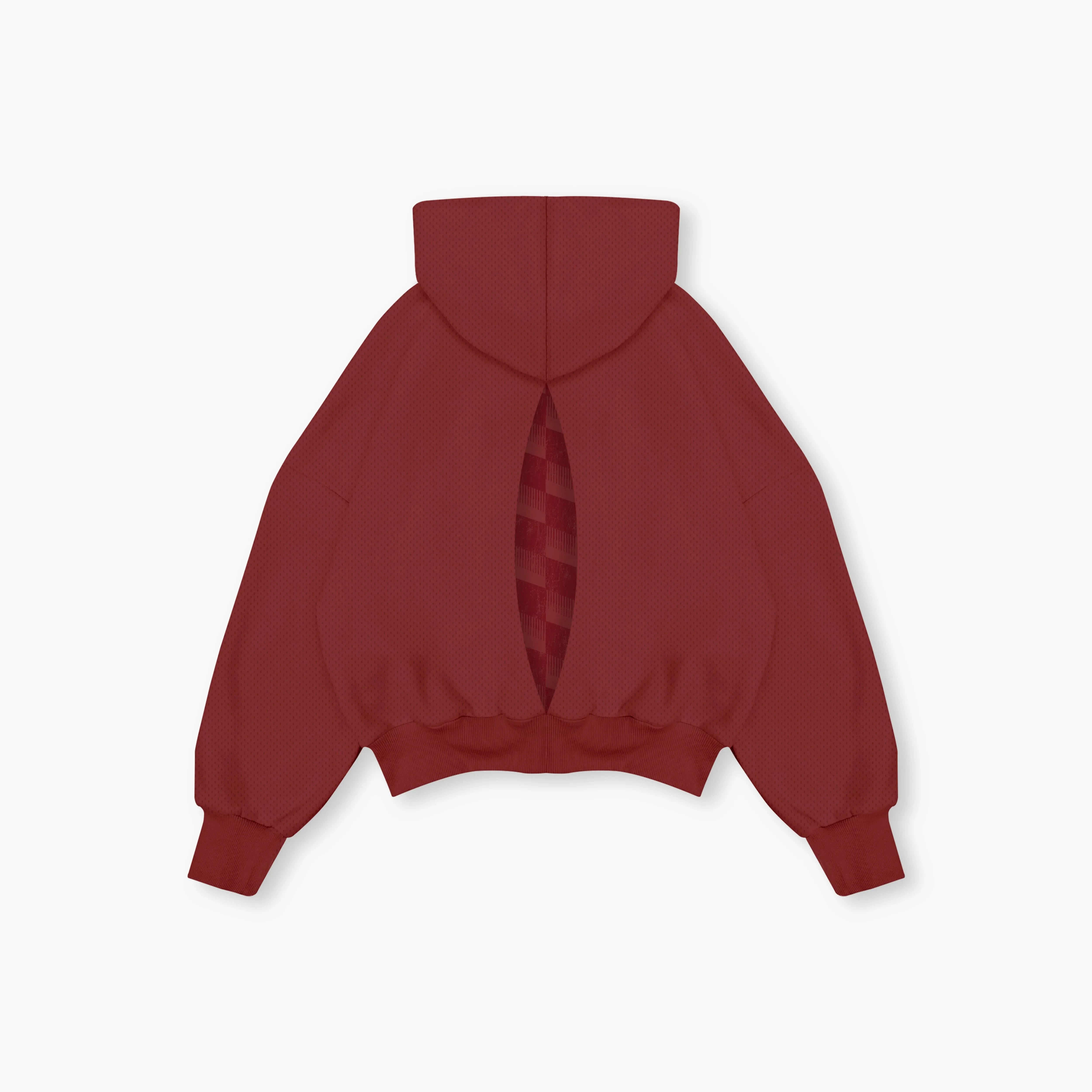 Zip Motion Hoodie - Red
