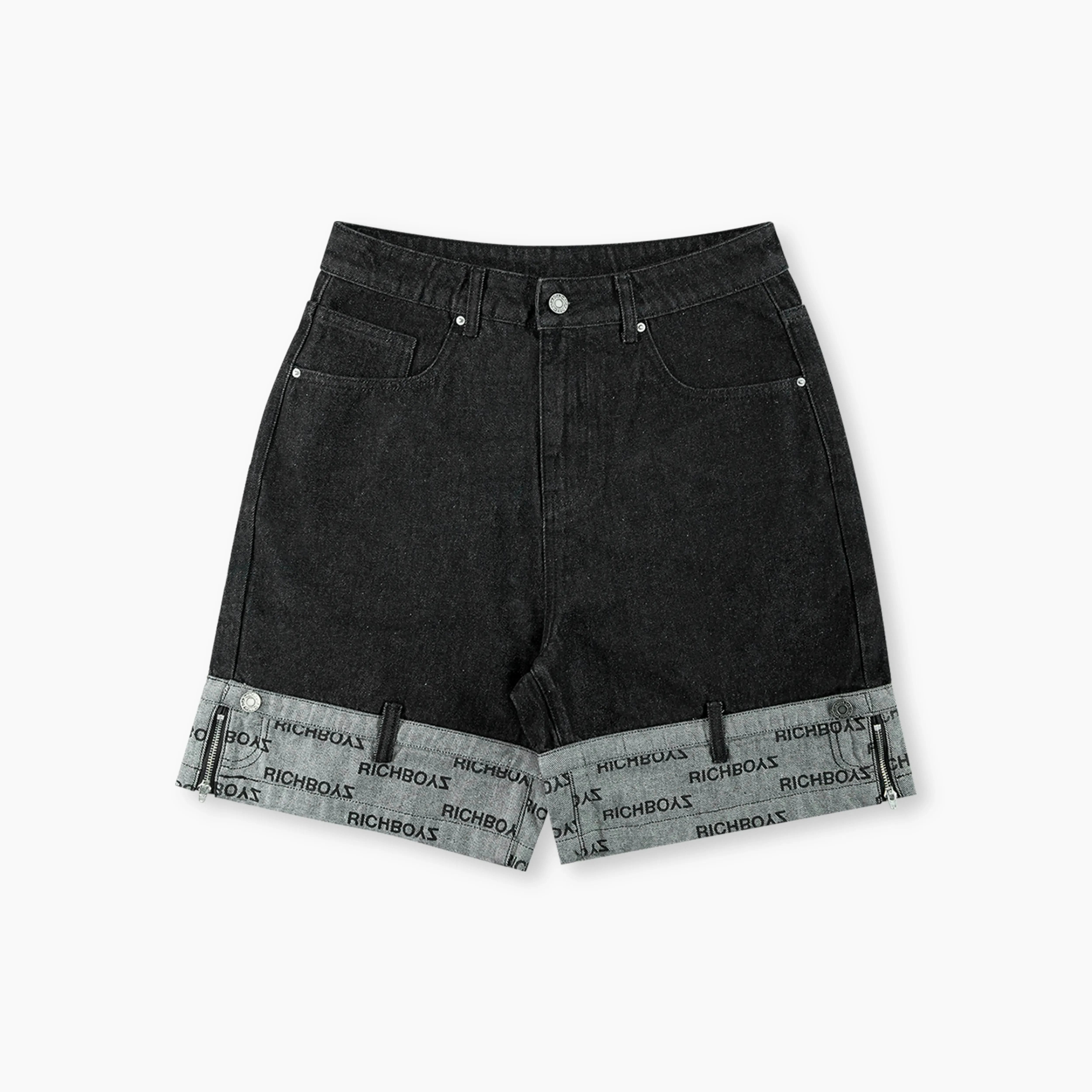 Inverse Denim Short - Shadow