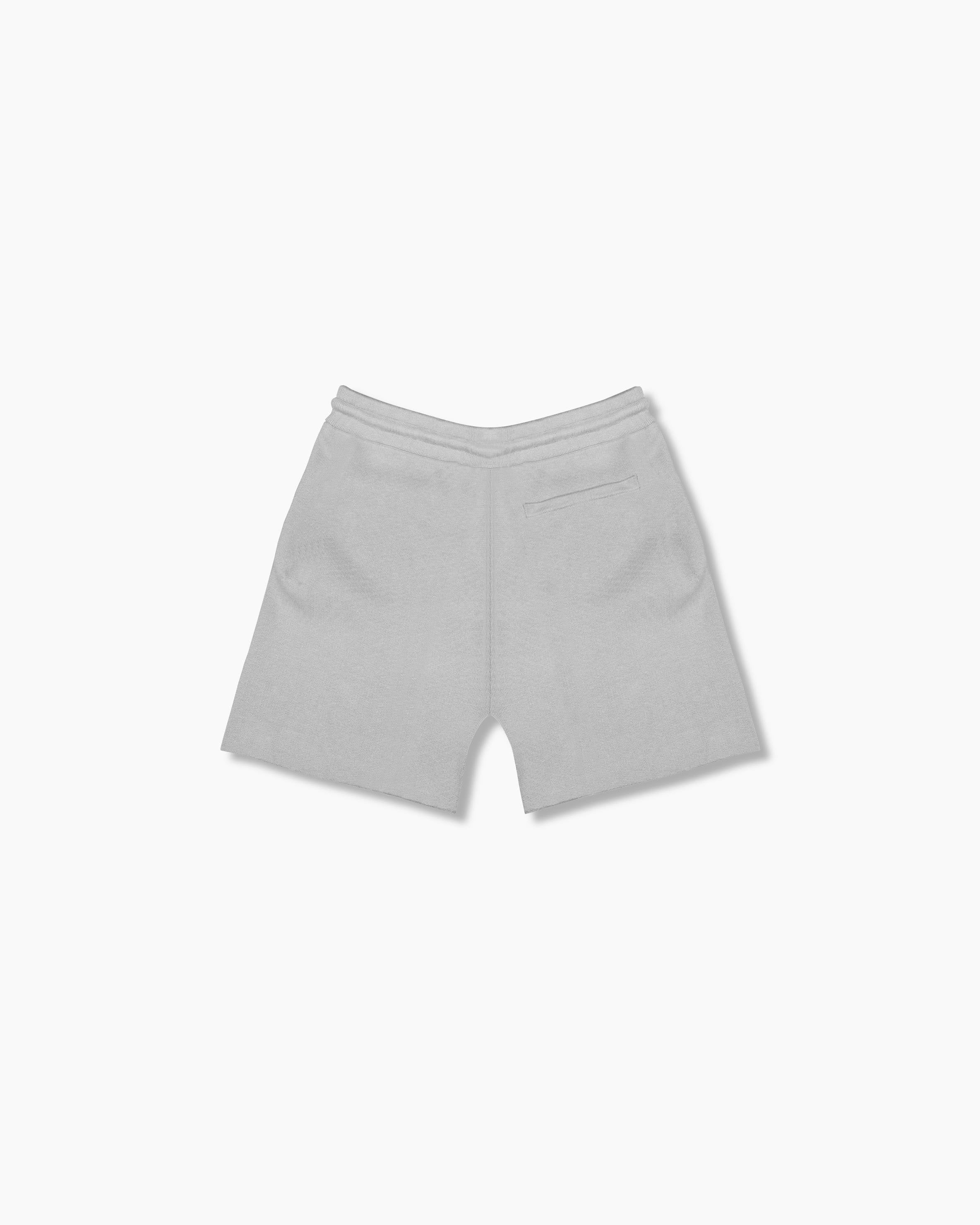 Knitted Shorts - Pebble