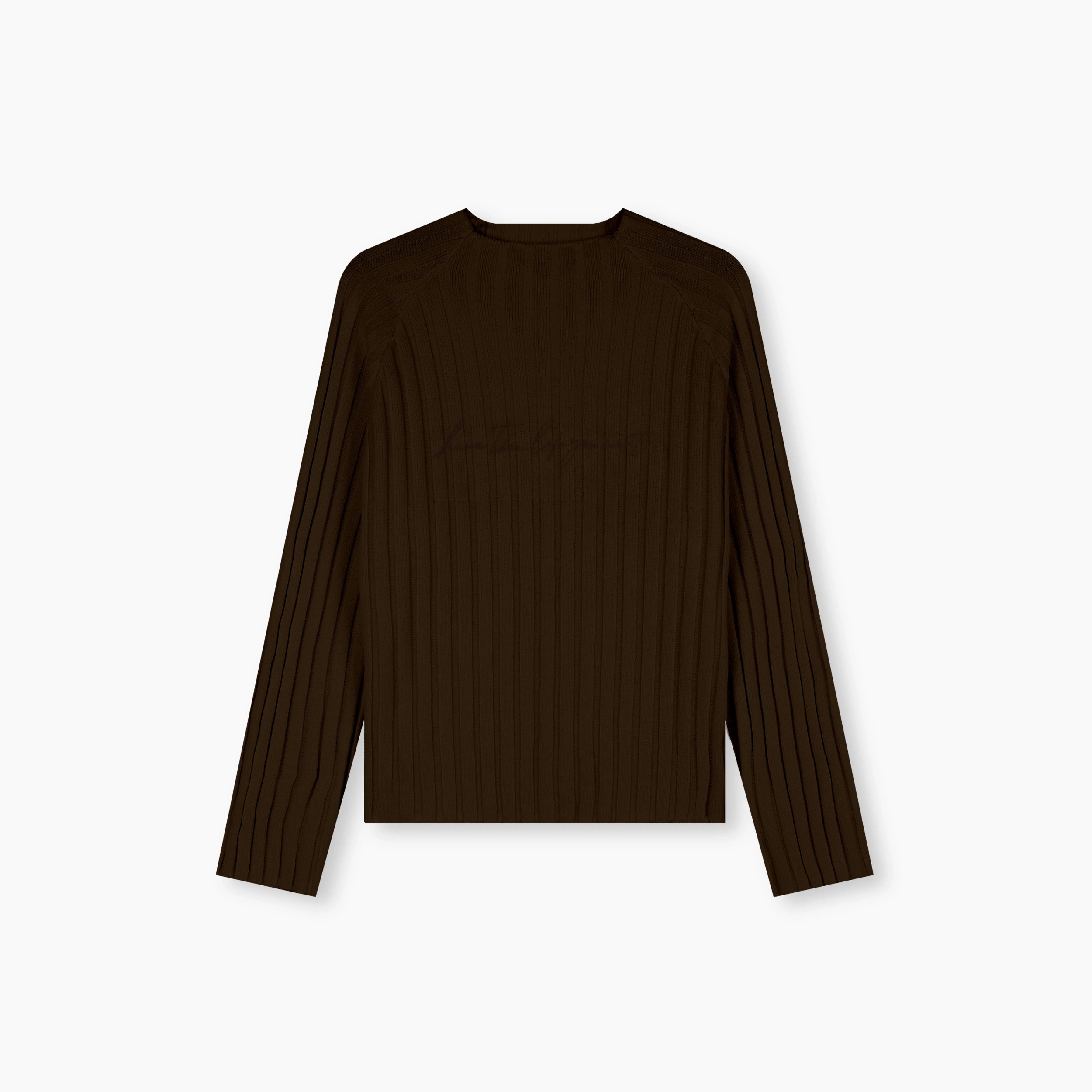 Knitted Long Sleeves - Cocoa