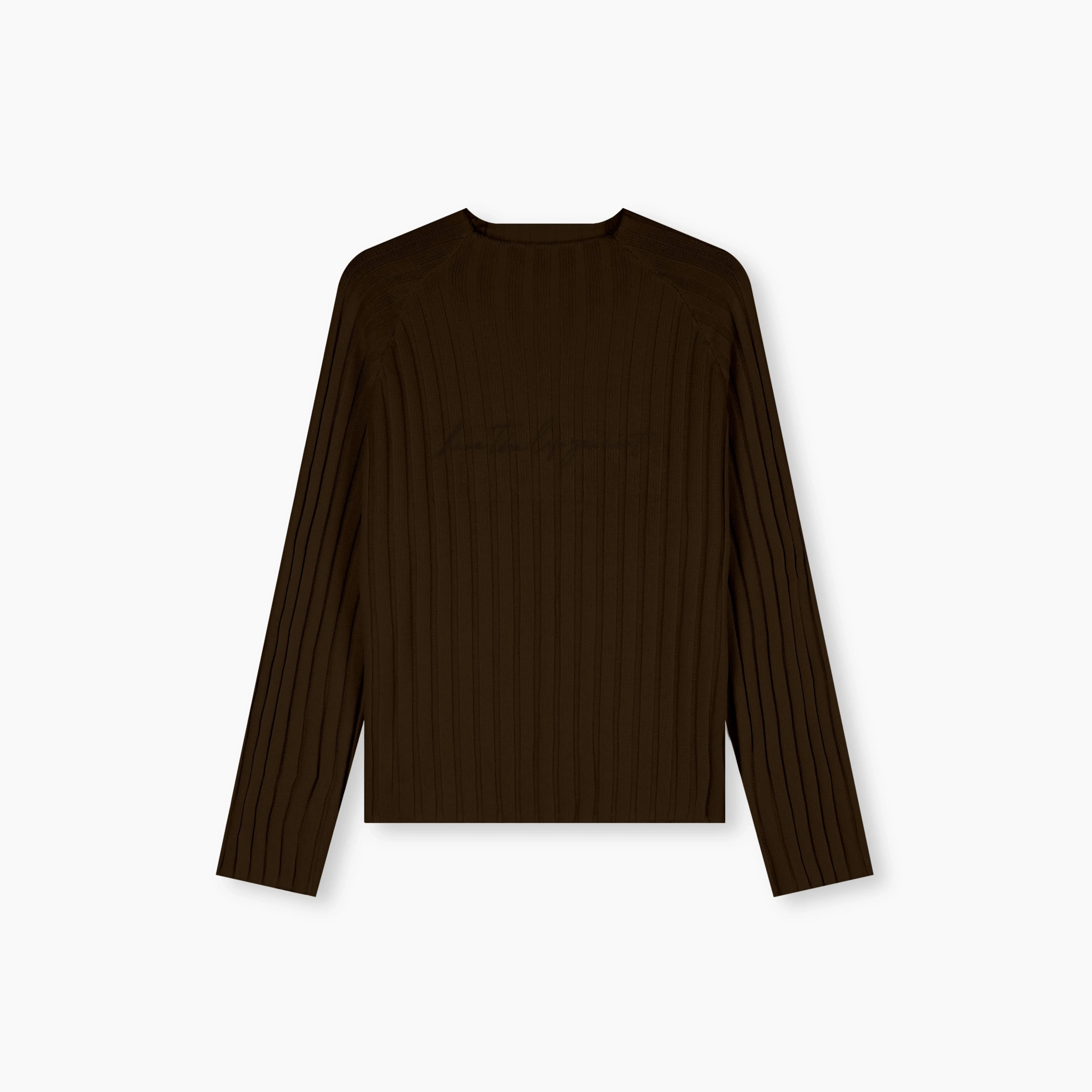 Knitted Long Sleeves - Cocoa