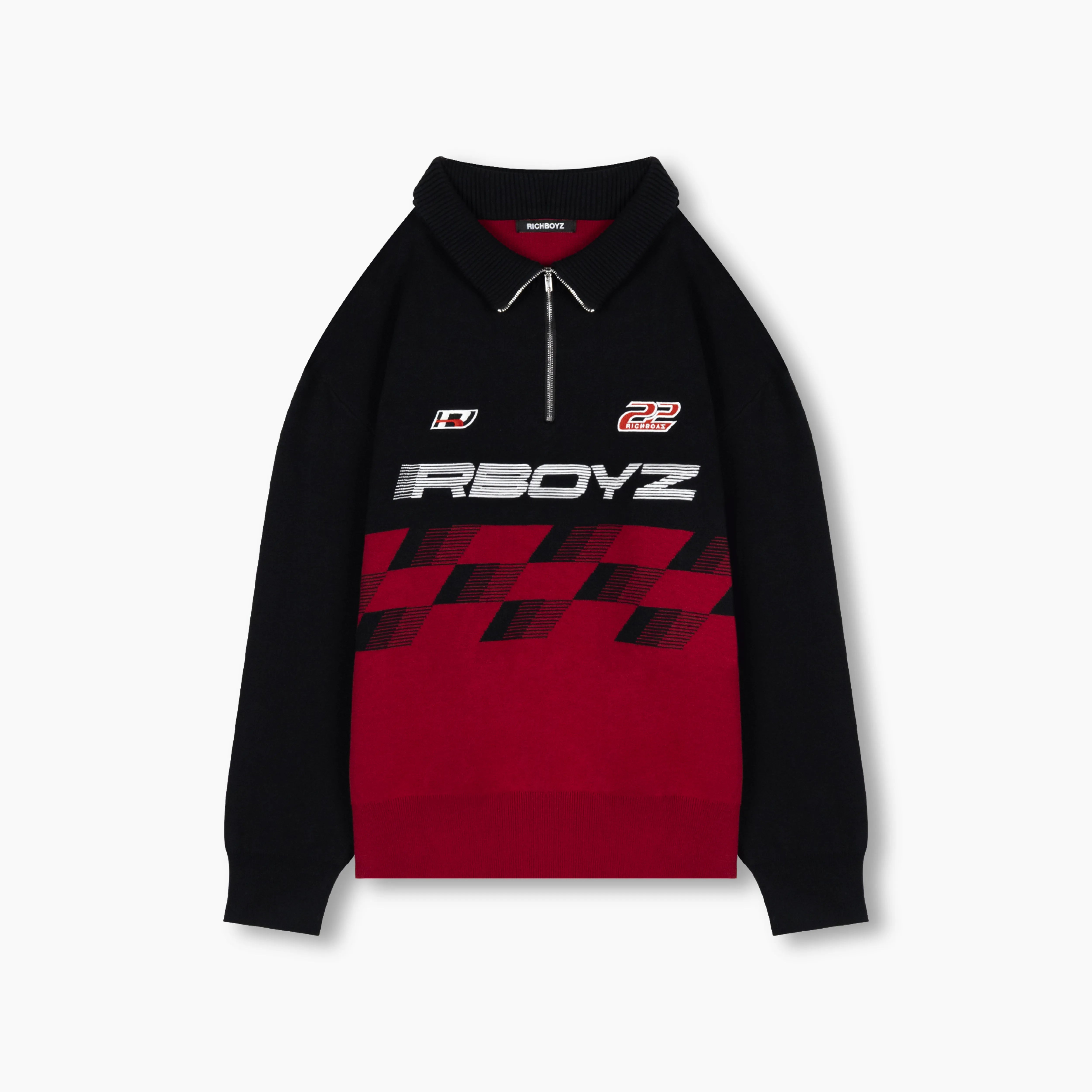 Quarter Zip Knit Pullover