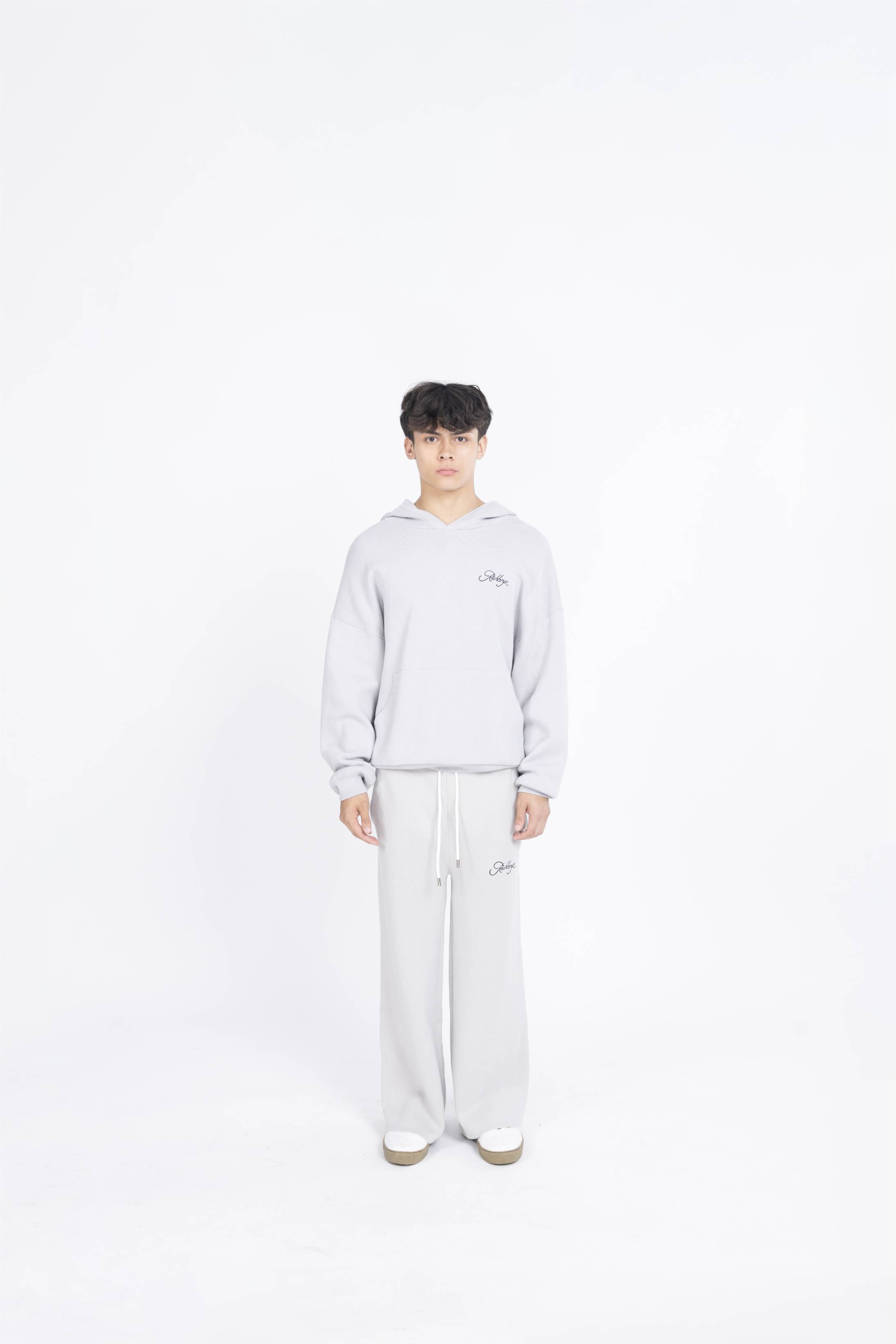 Knitted Pants - Pebble