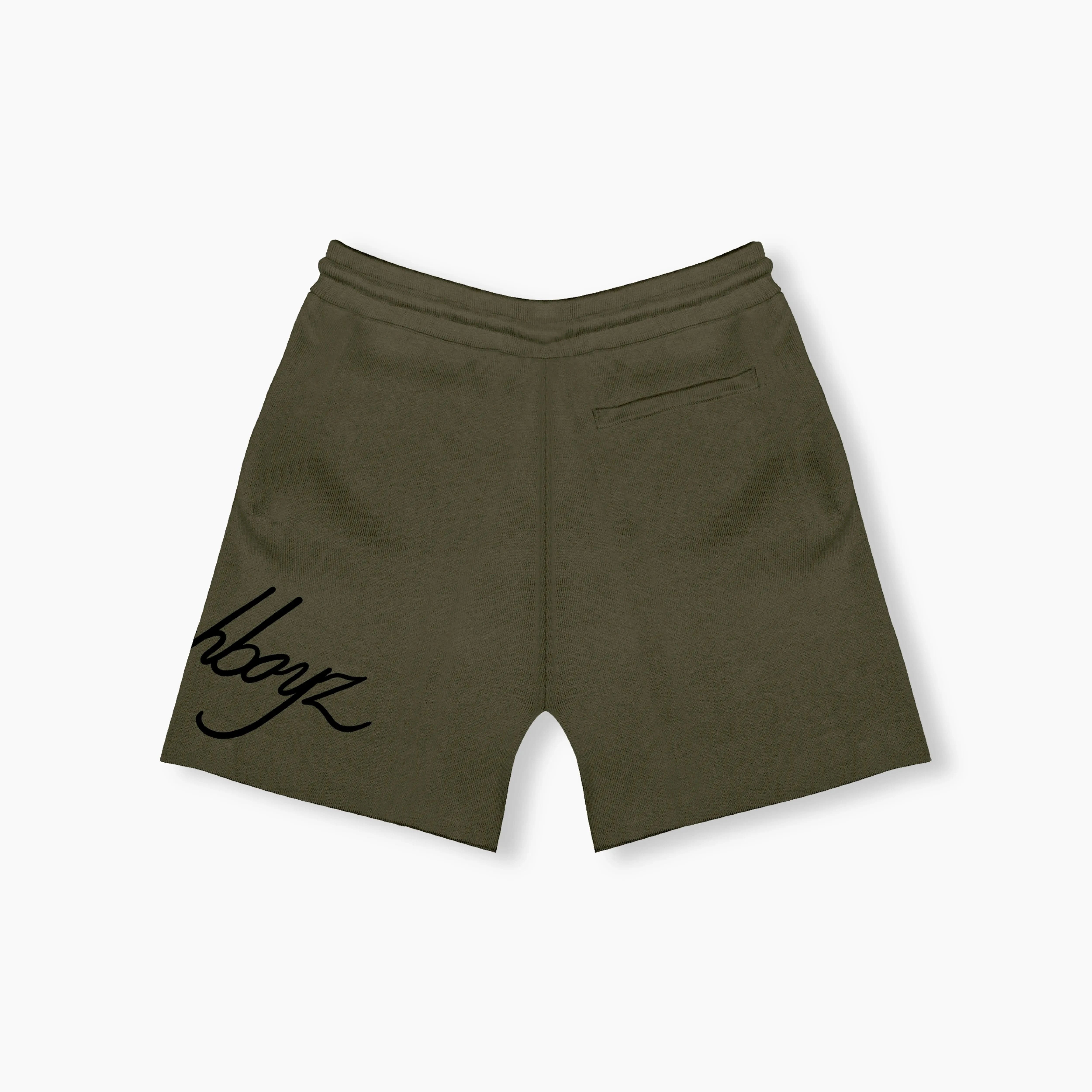 Knitted Summer Shorts - Palm