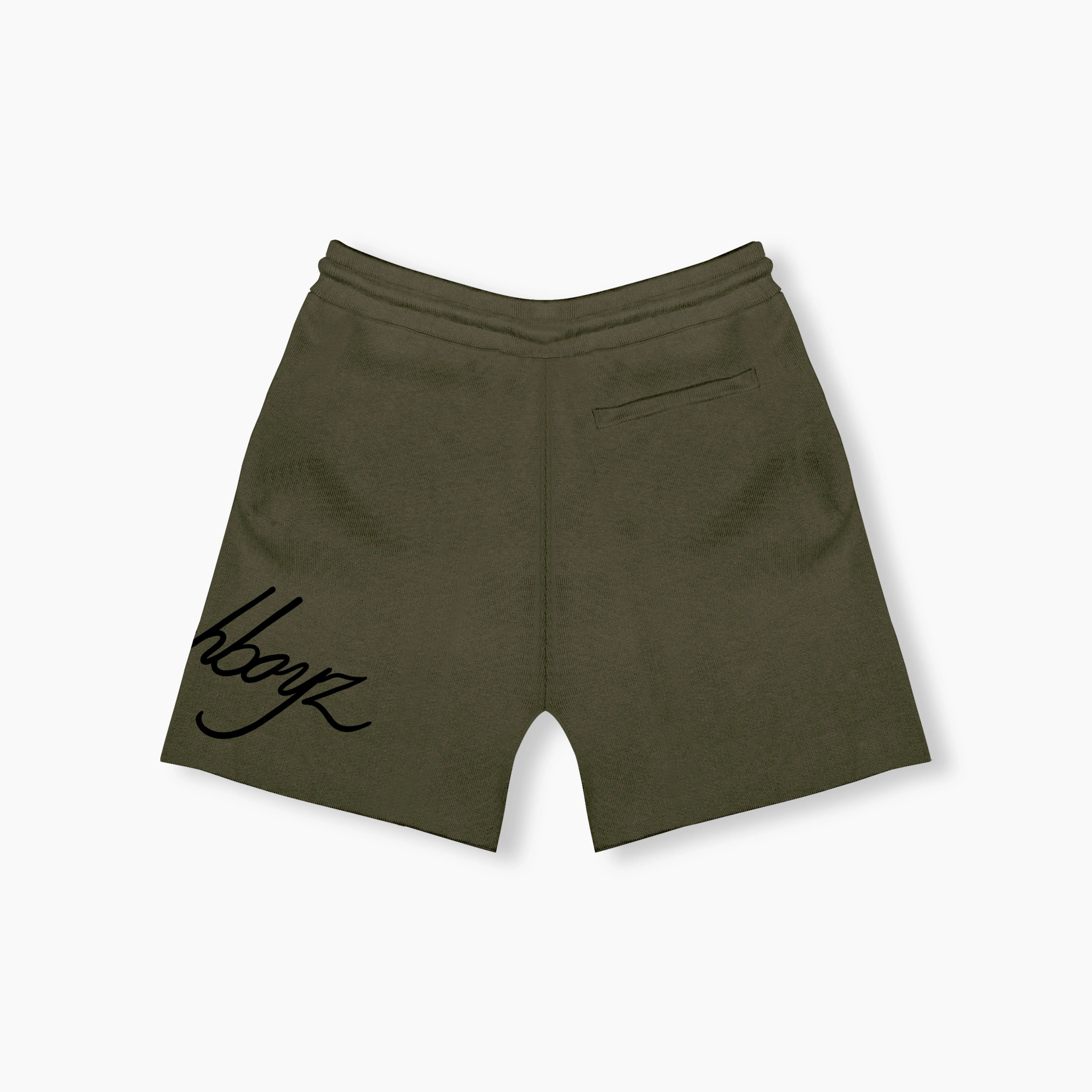 Knitted Summer Shorts - Palm