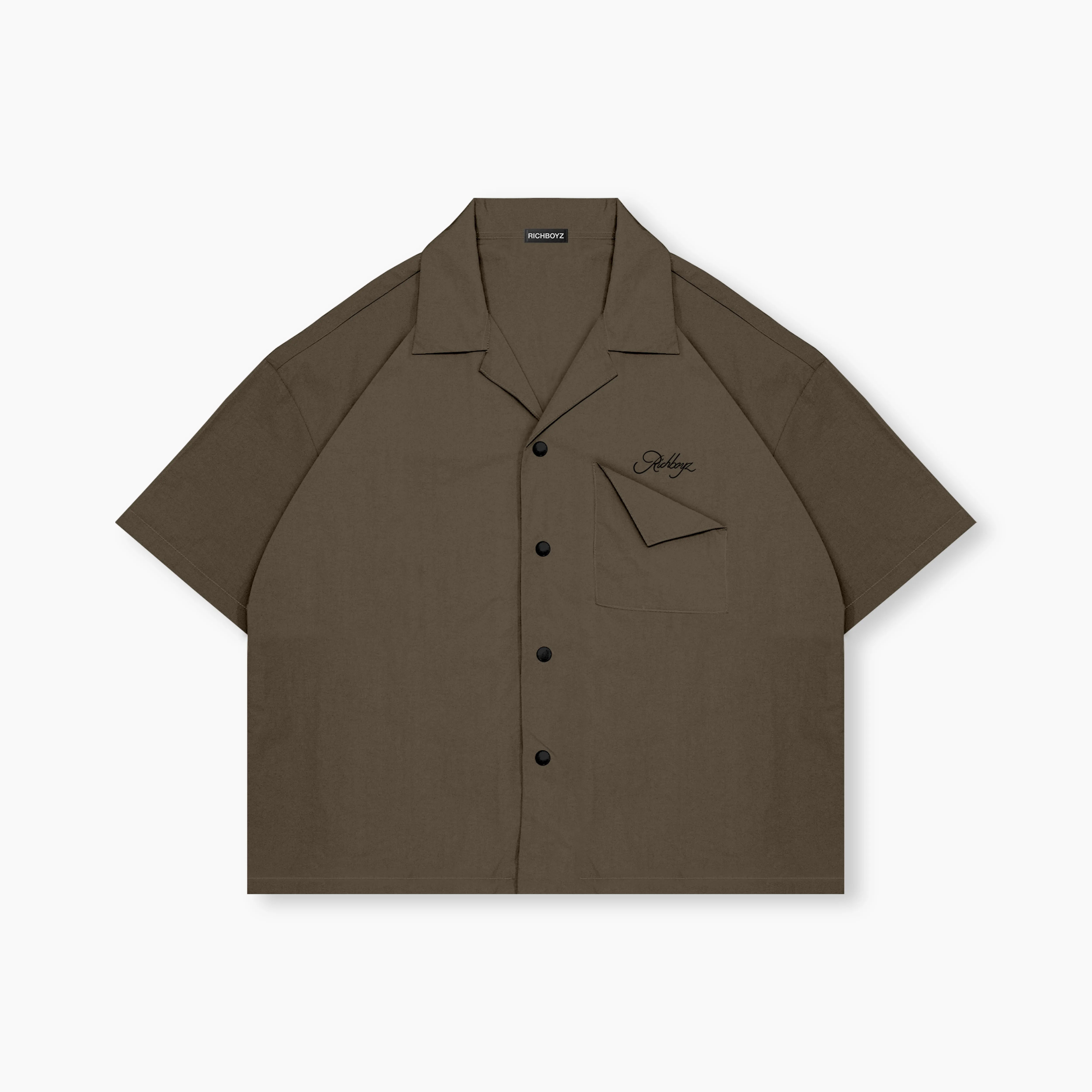 Loungewear Polo - Wood