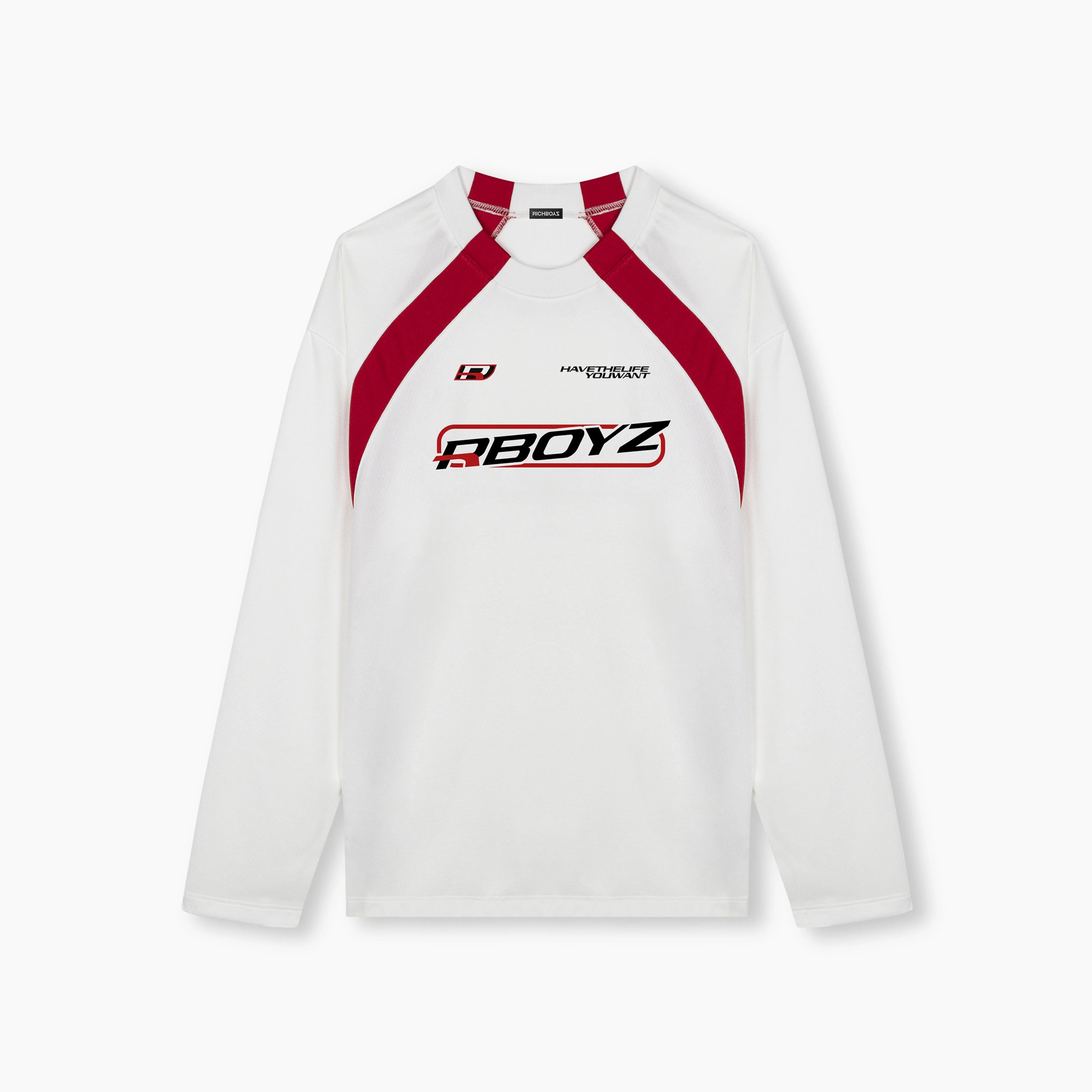 Jersey Long Sleeve - White