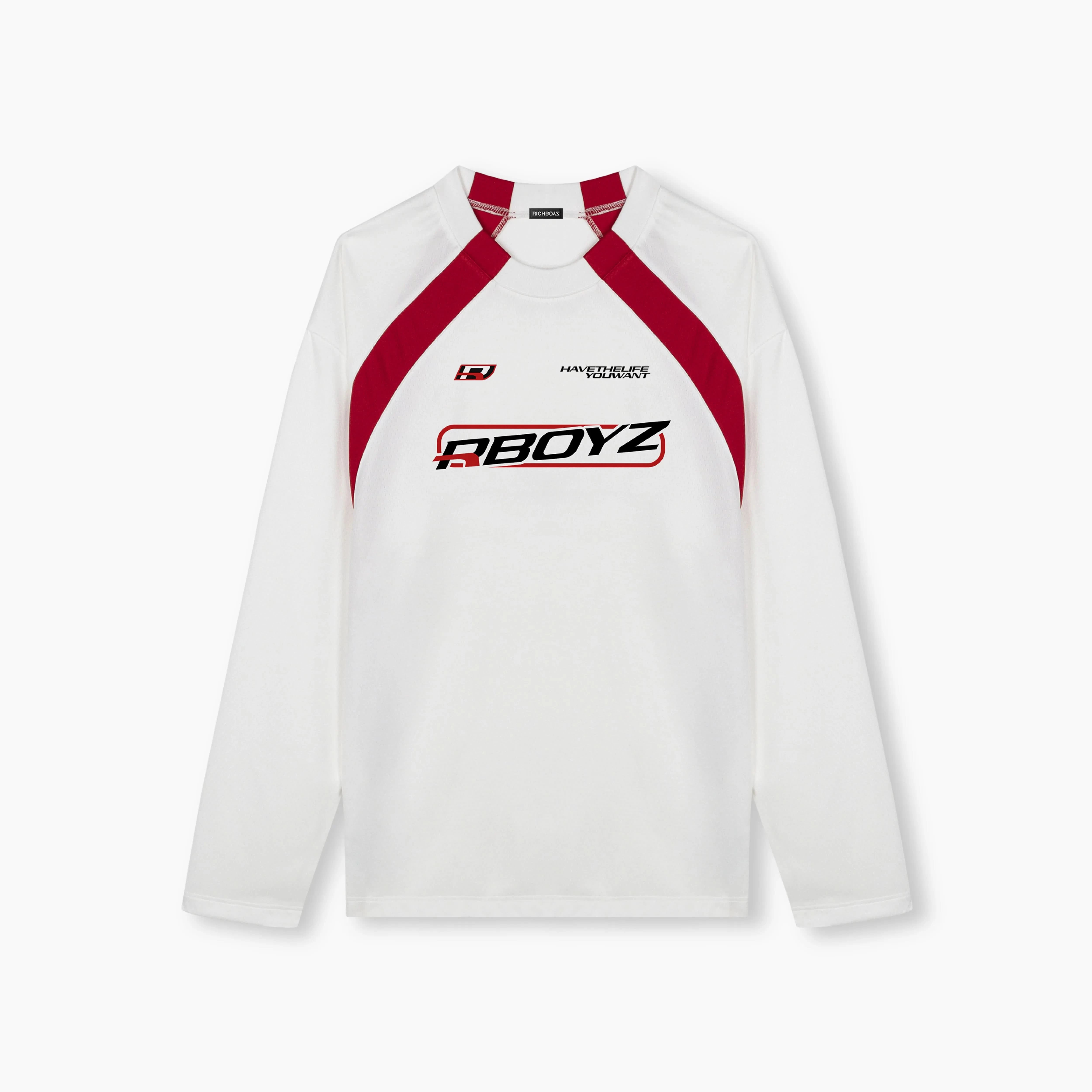 Jersey Long Sleeve - White