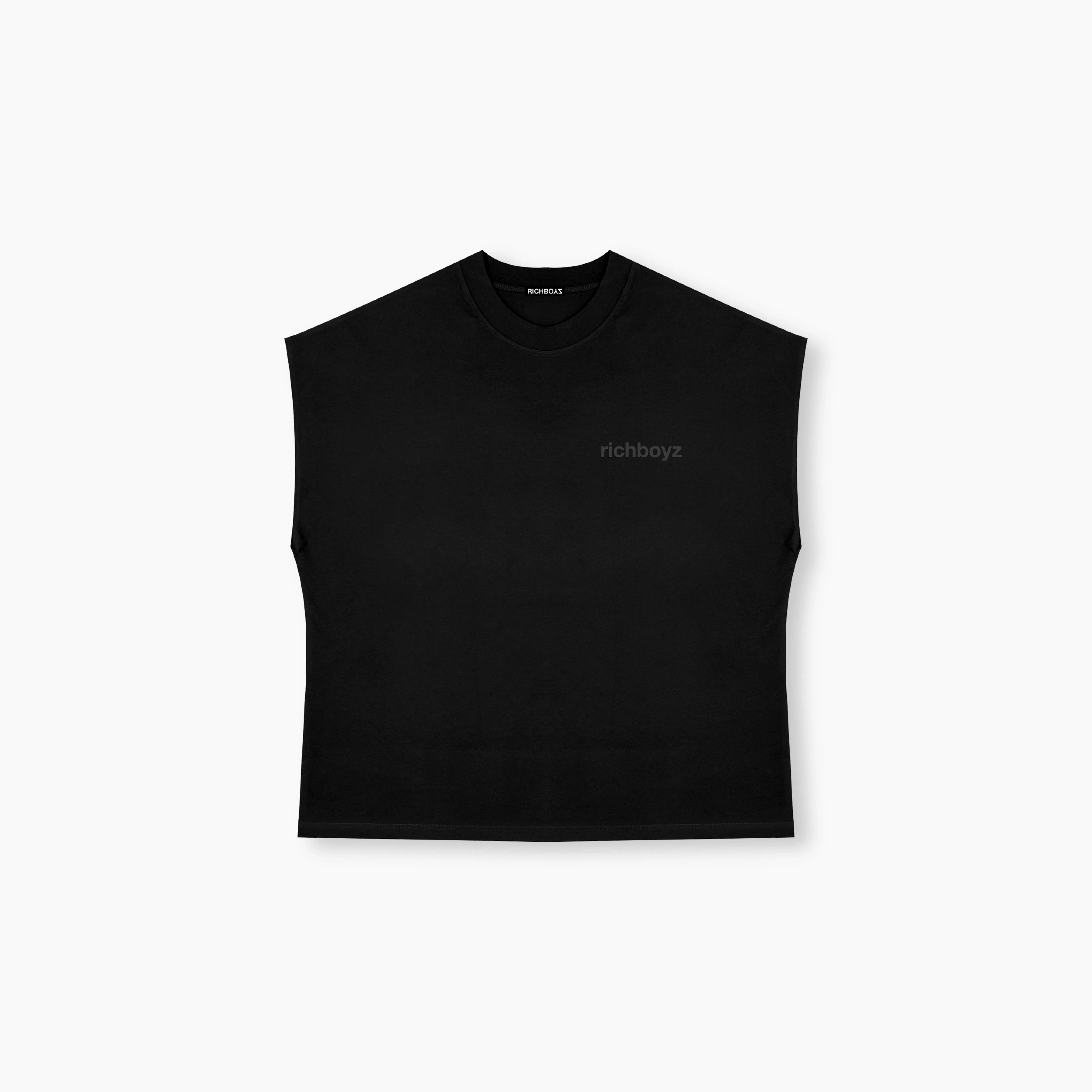 Muscle Tee - Muted Black