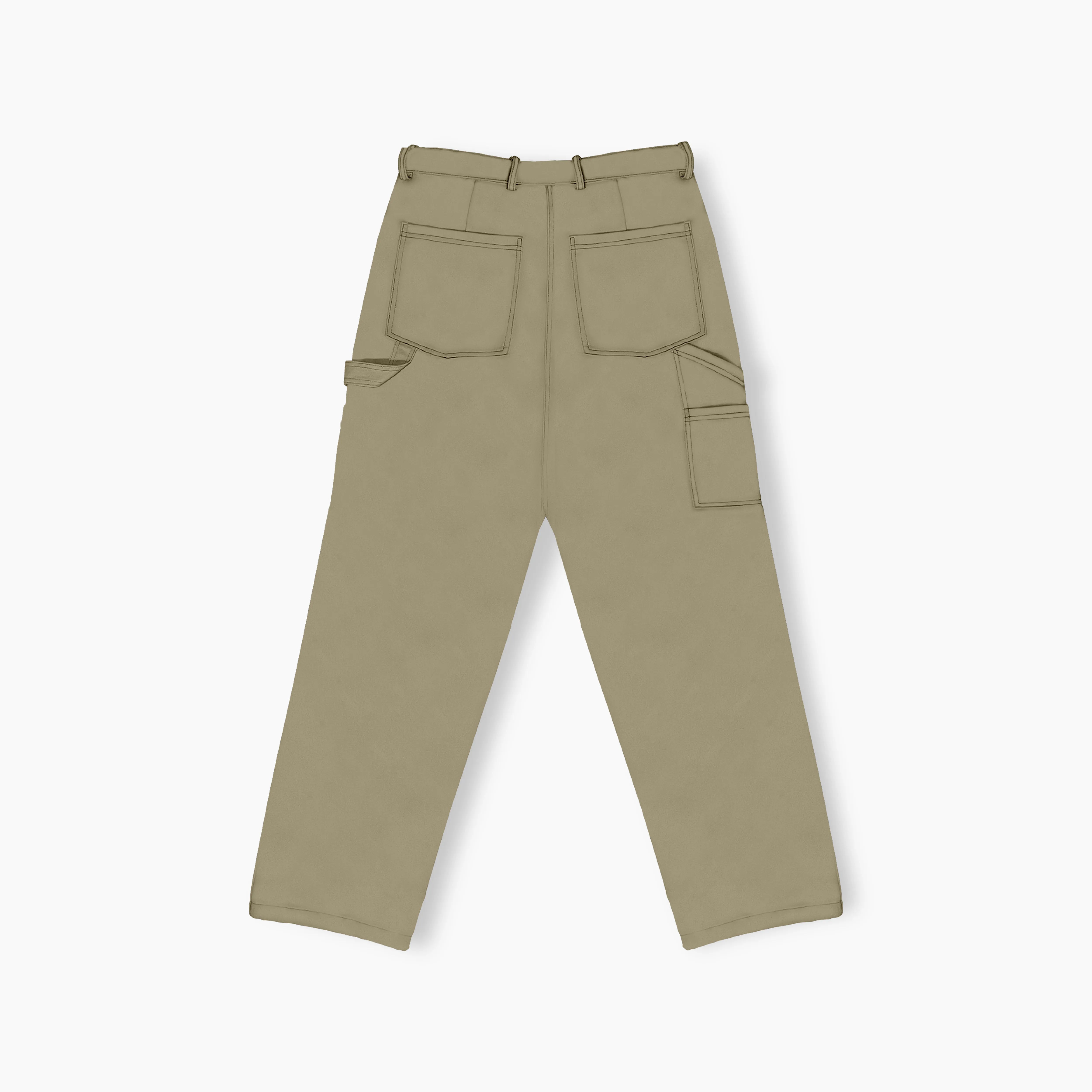 PAINTER PANTS - DUNE