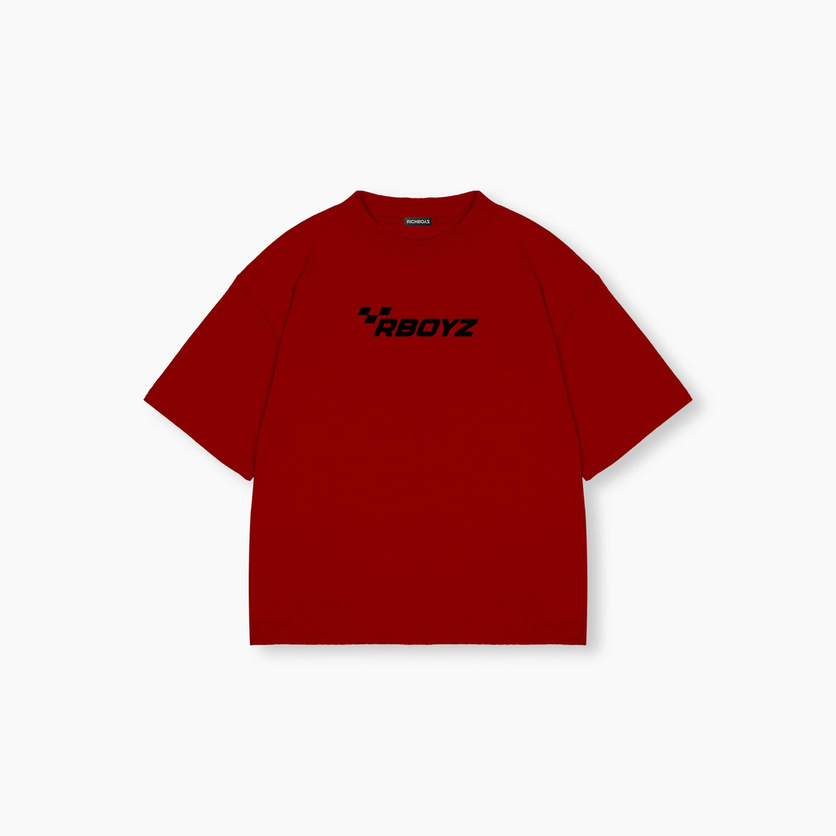 Premium Box Tee - Chili Red