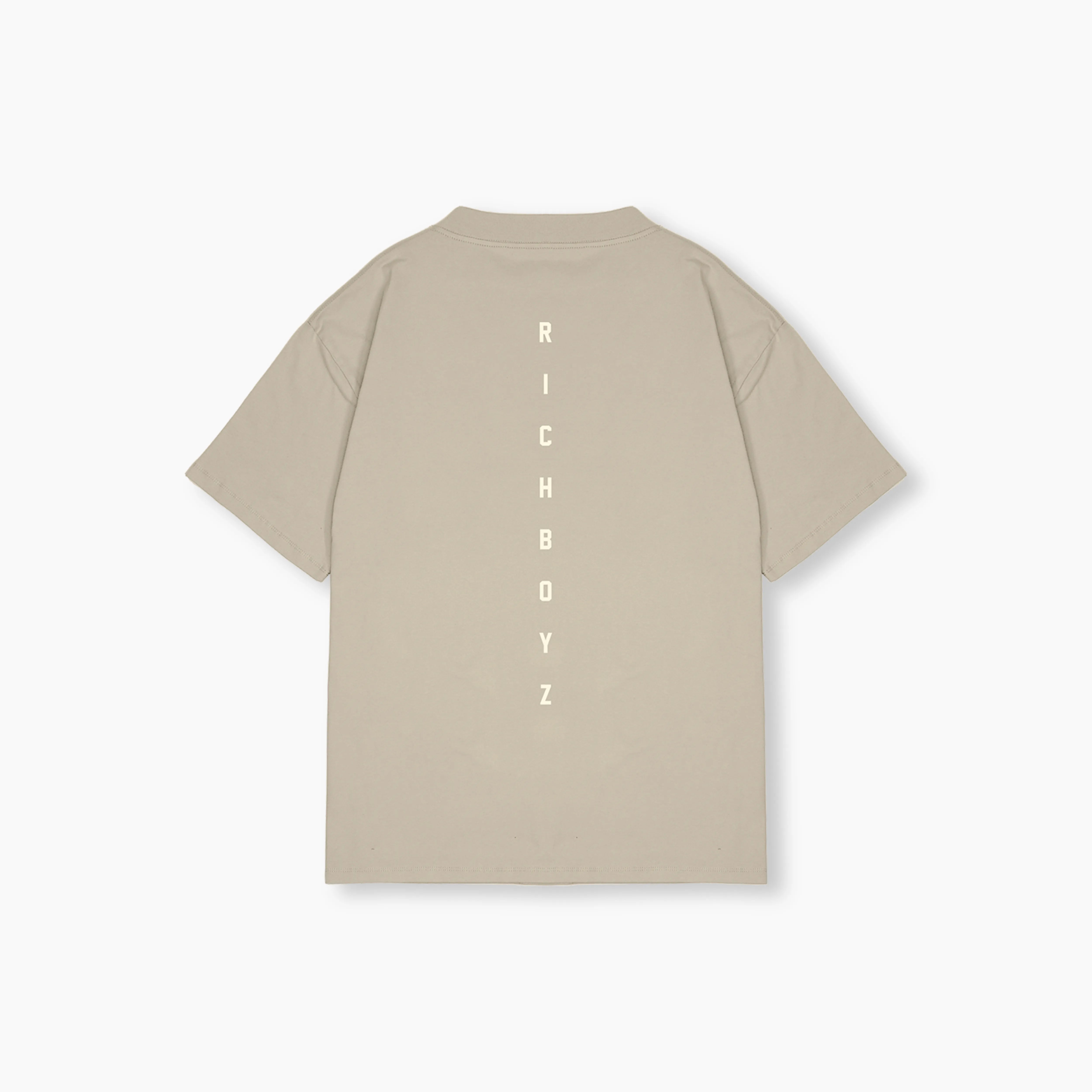 RELAXED DROP SHOULDER TEE - FOG