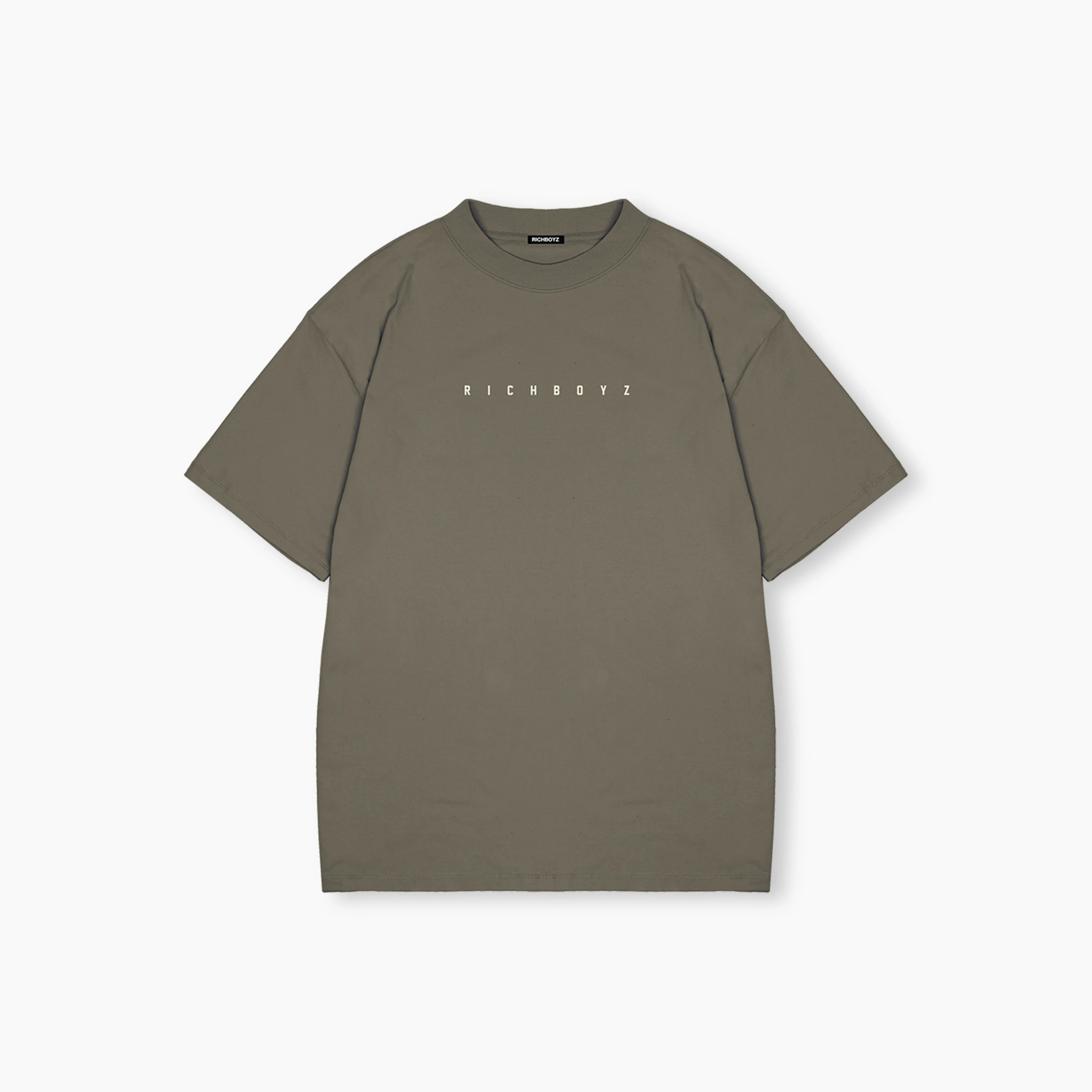 Relaxed Drop Shoulder Tee - Granite