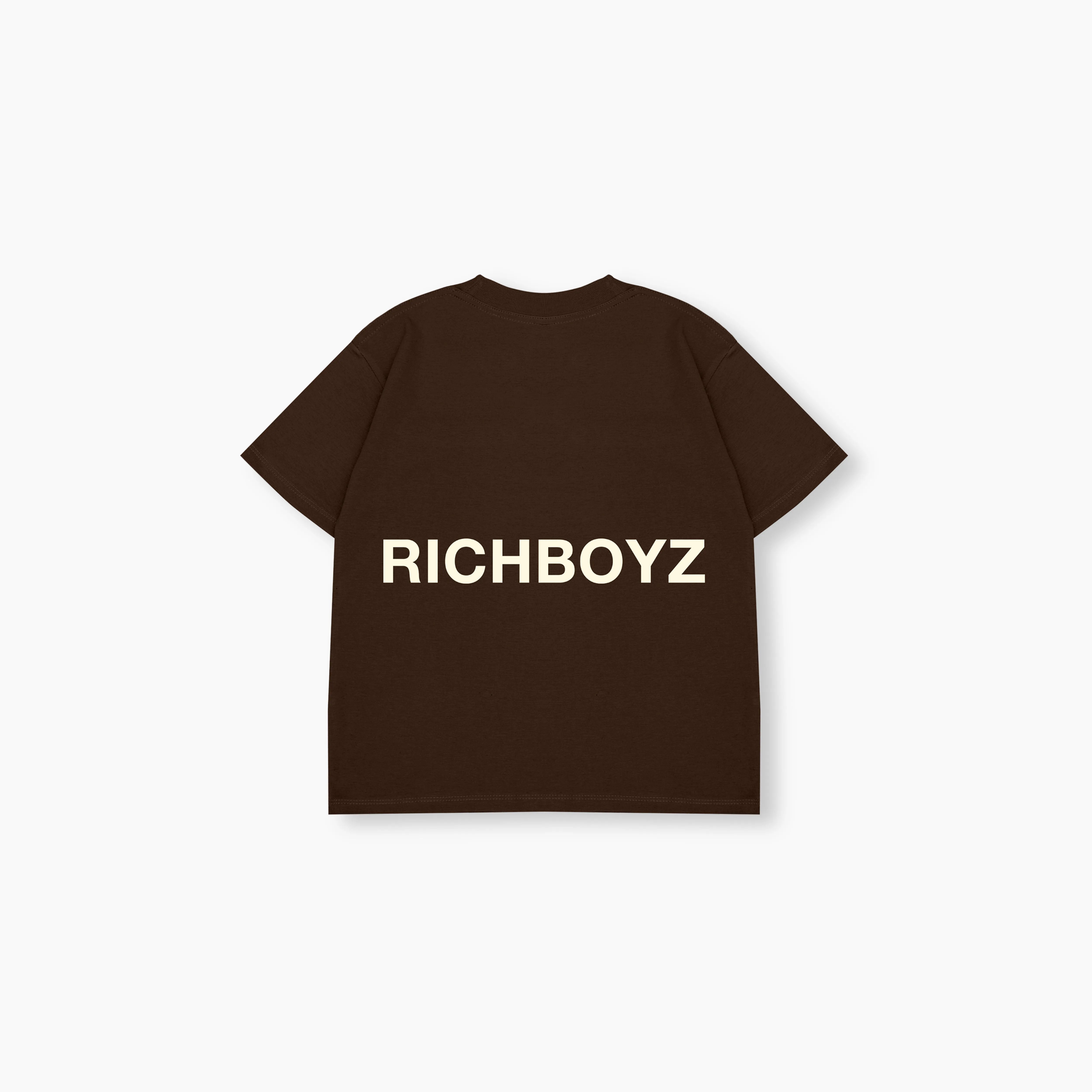 Kidz Relaxed Drop Shoulder Tee - Choco Brown