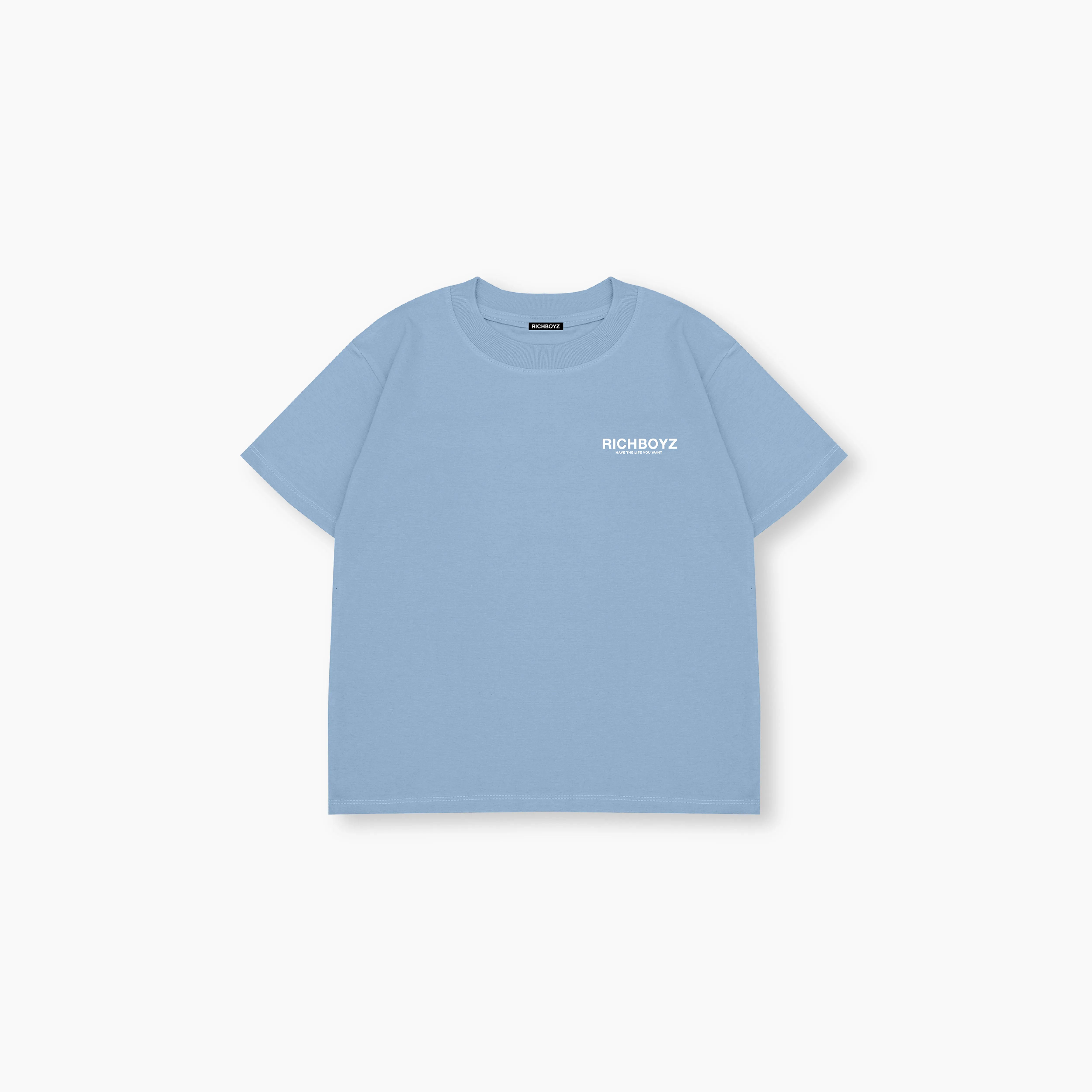 Kidz Relaxed Drop Shoulder Tee - Powder Blue
