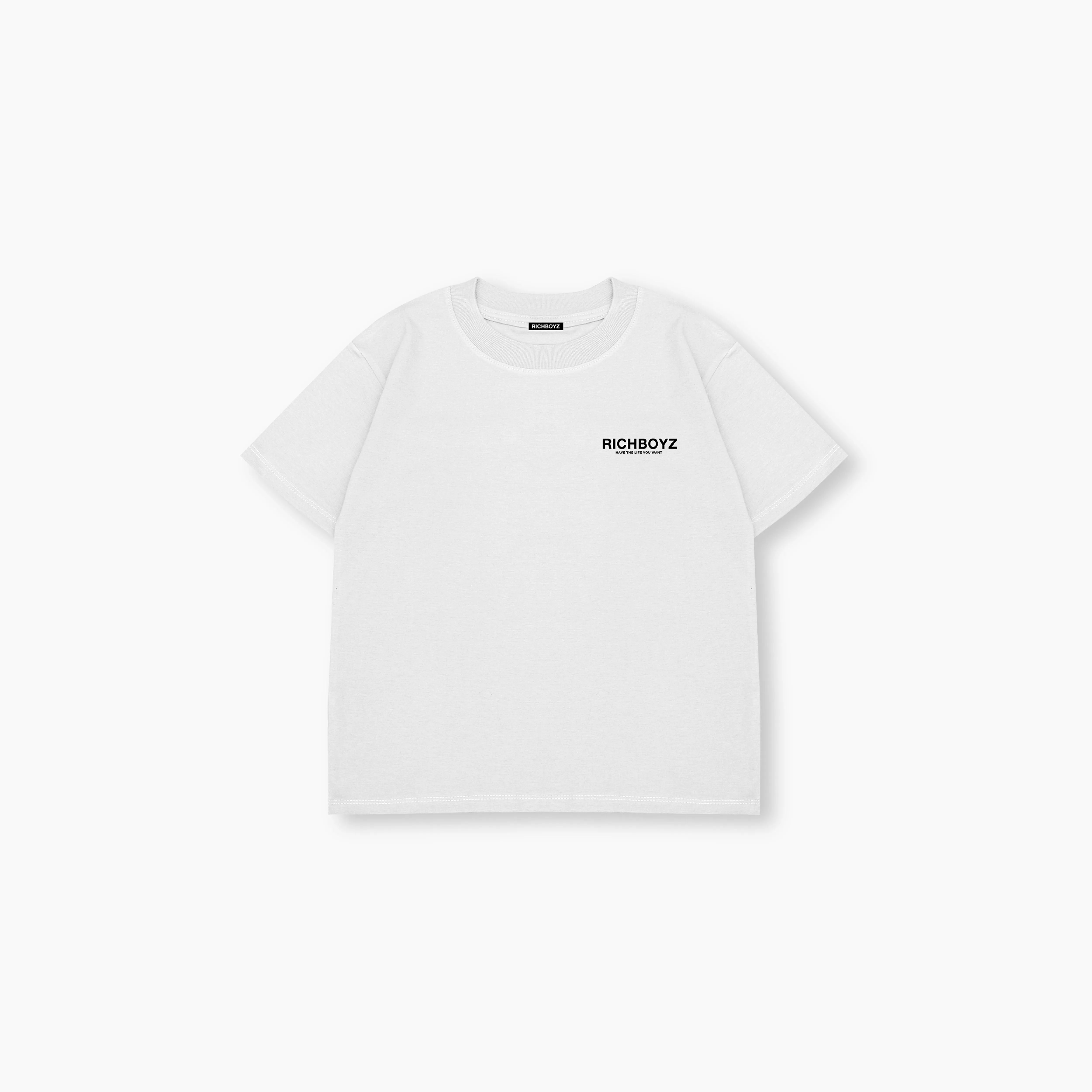 Kidz Relaxed Drop Shoulder Tee - Classic White