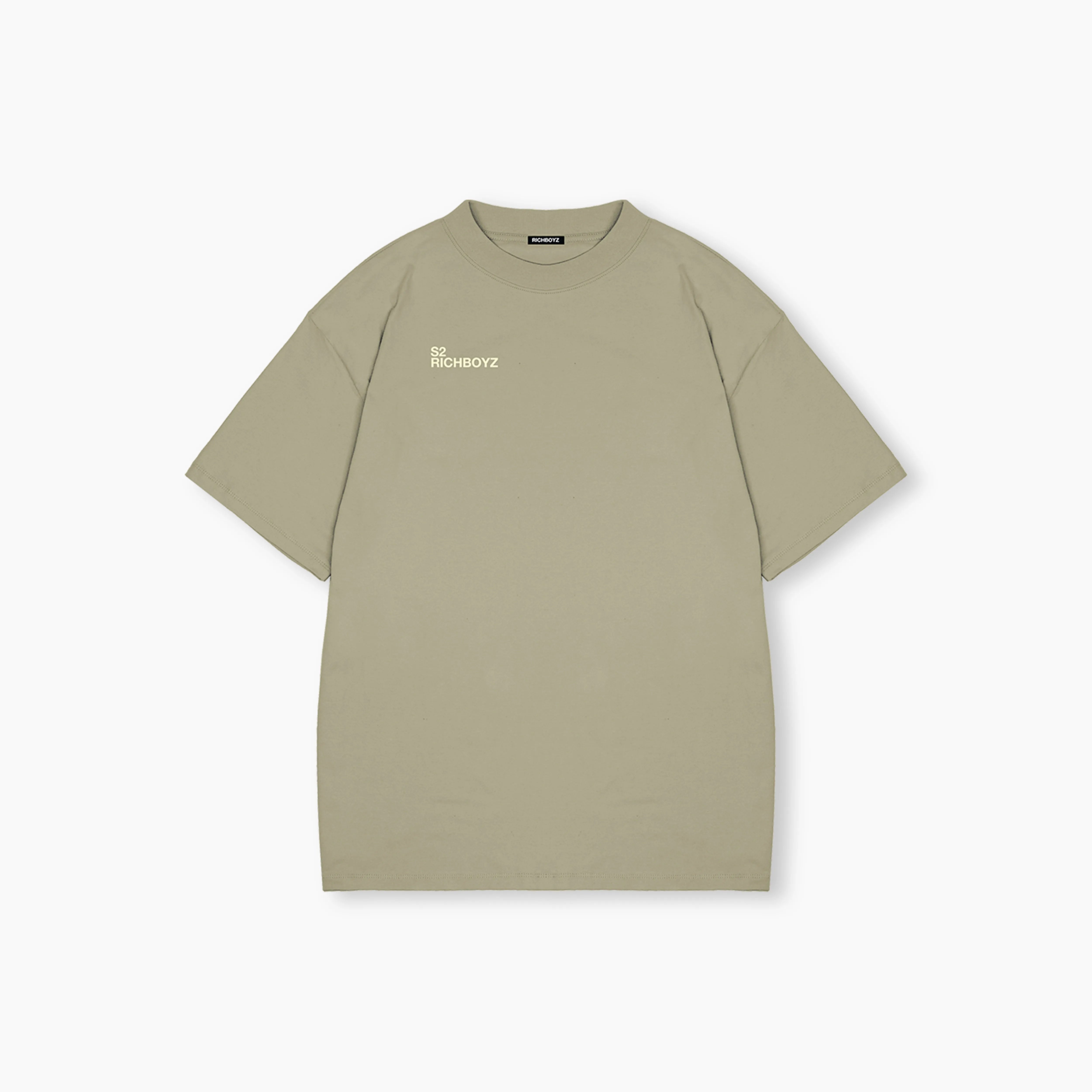 RELAXED DROP SHOULDER TEE - SAGE