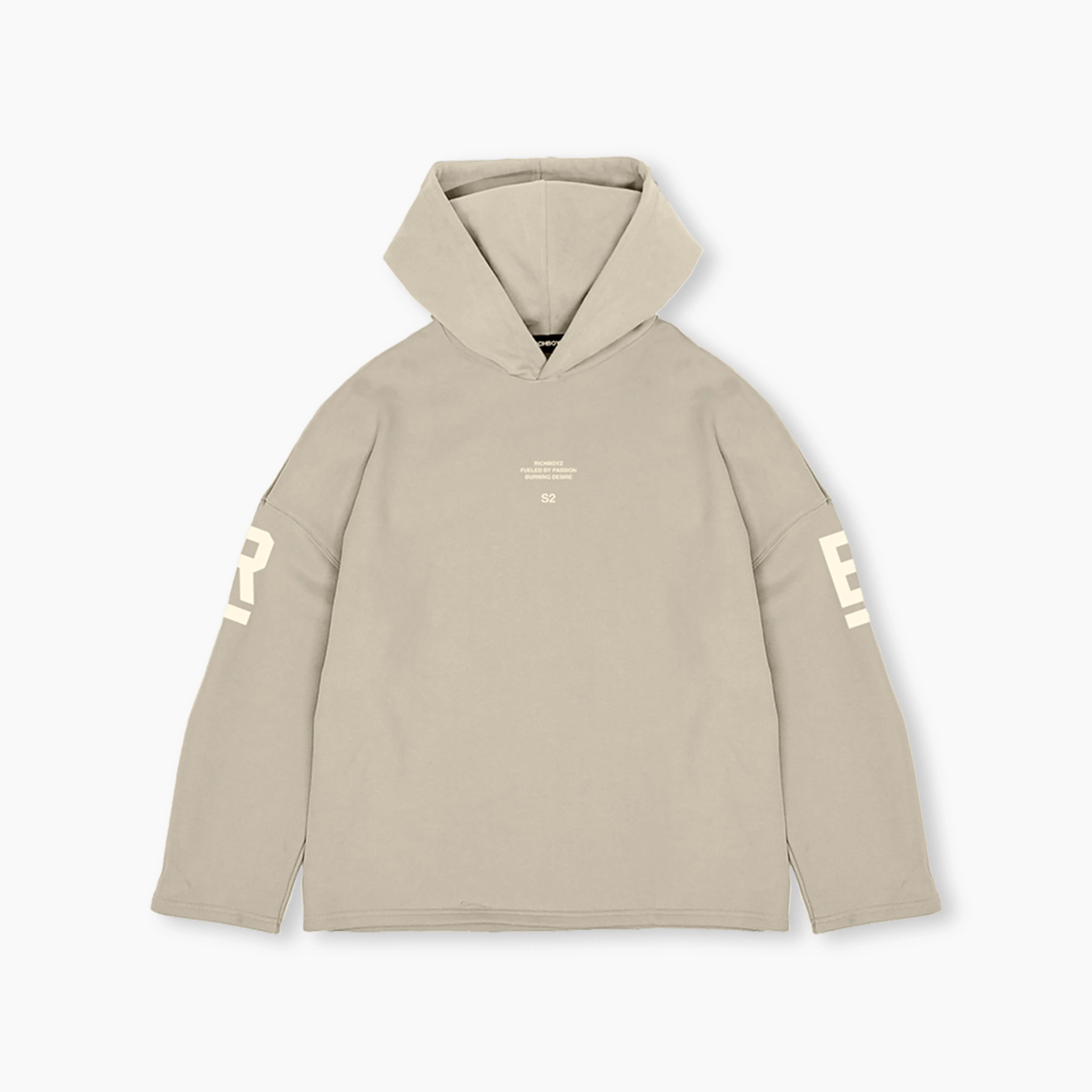 RELAXED HOODIE - FOG