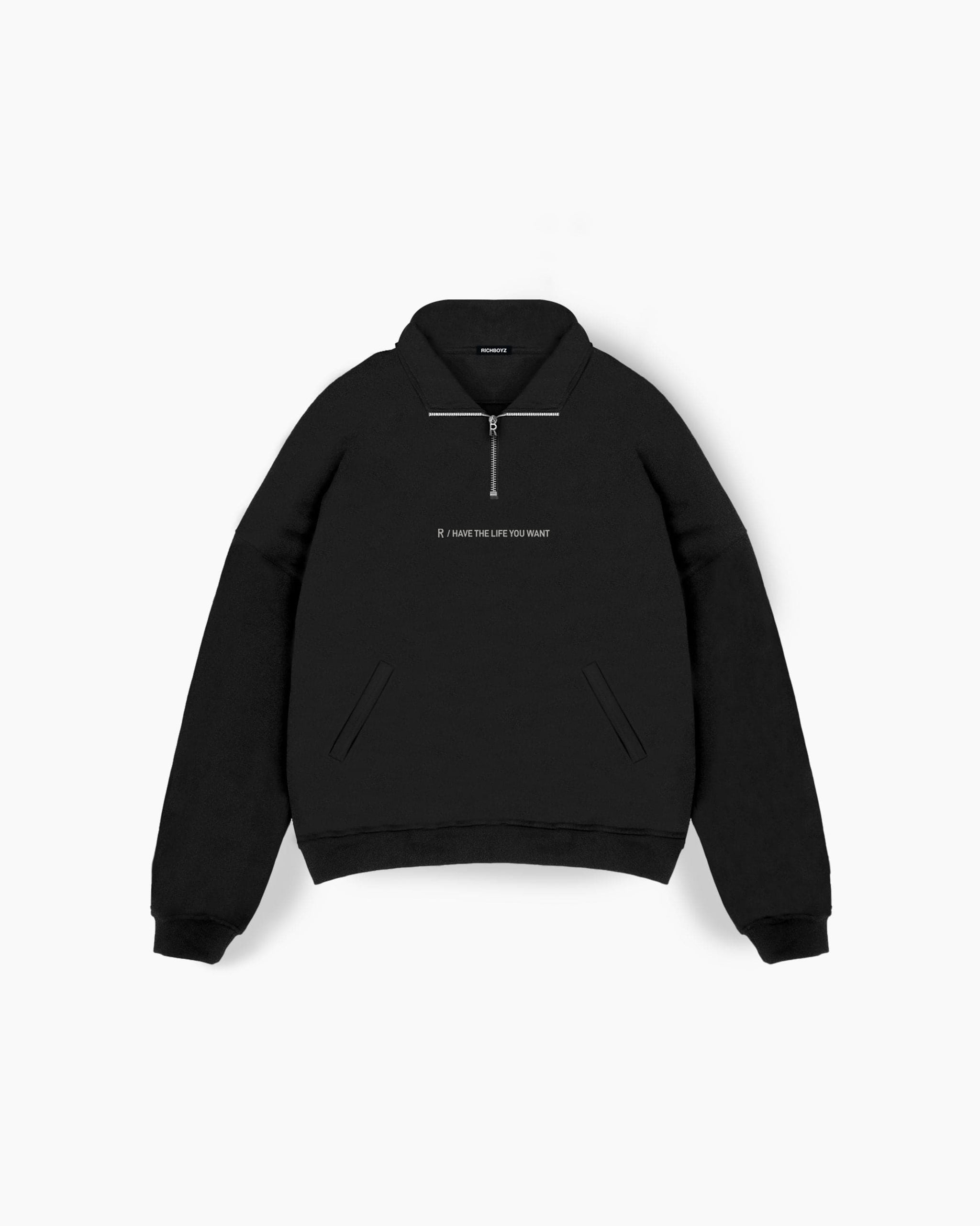 QUARTER ZIP PULLOVER PHANTOM