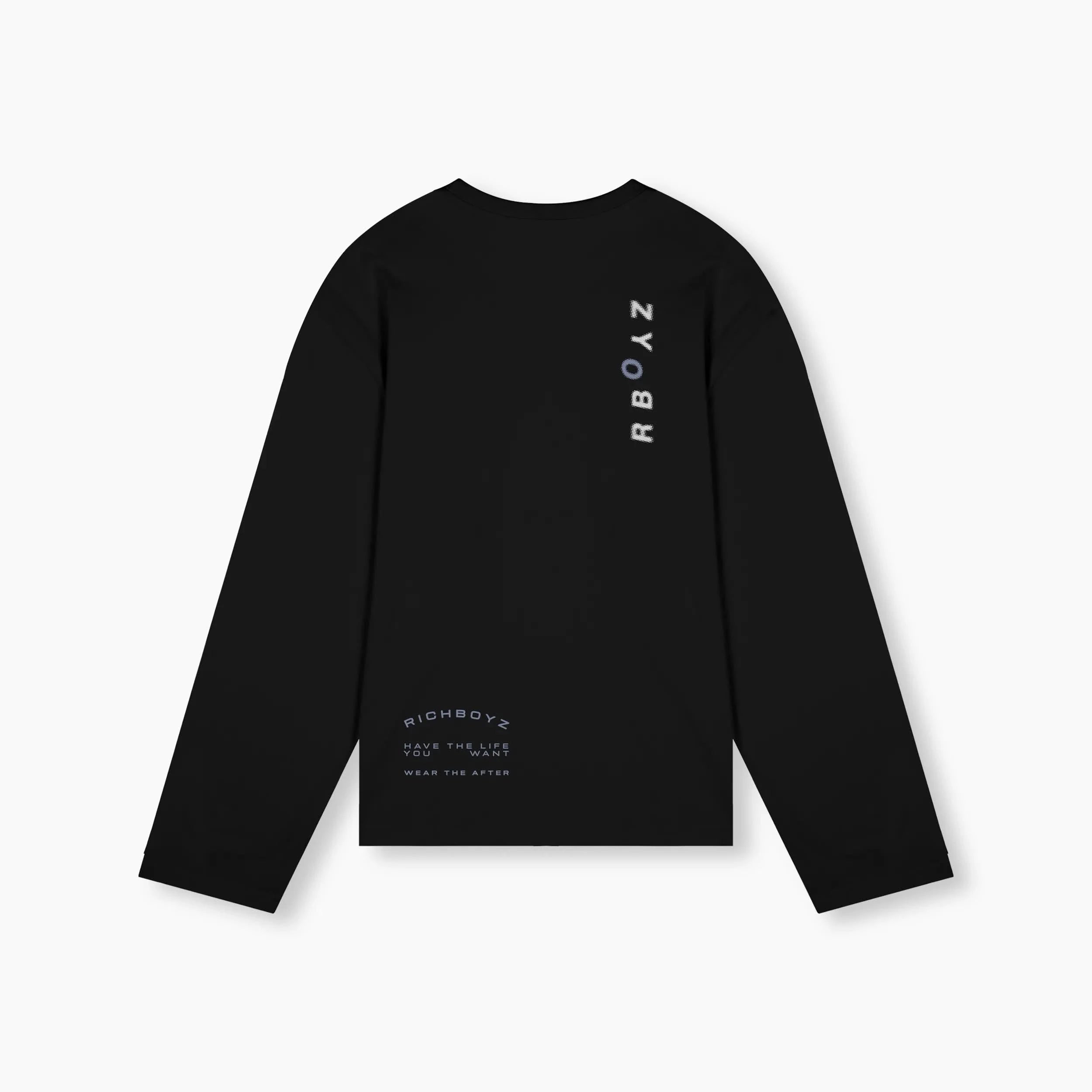 Raw Edge Long Sleeve - Slate