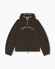 Reversible Airy Zip Hoodie