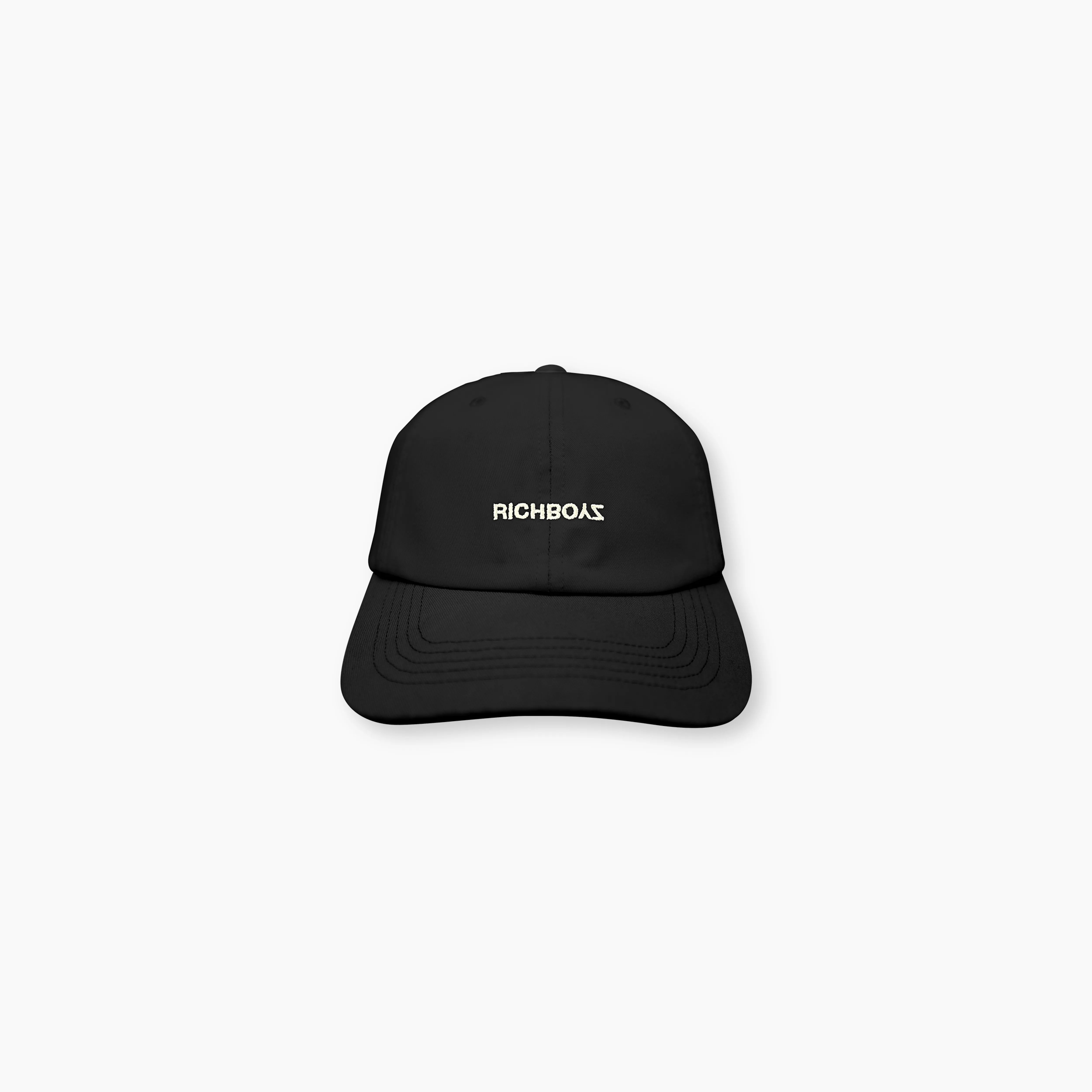 Velcro Strap Cap - Obsidian