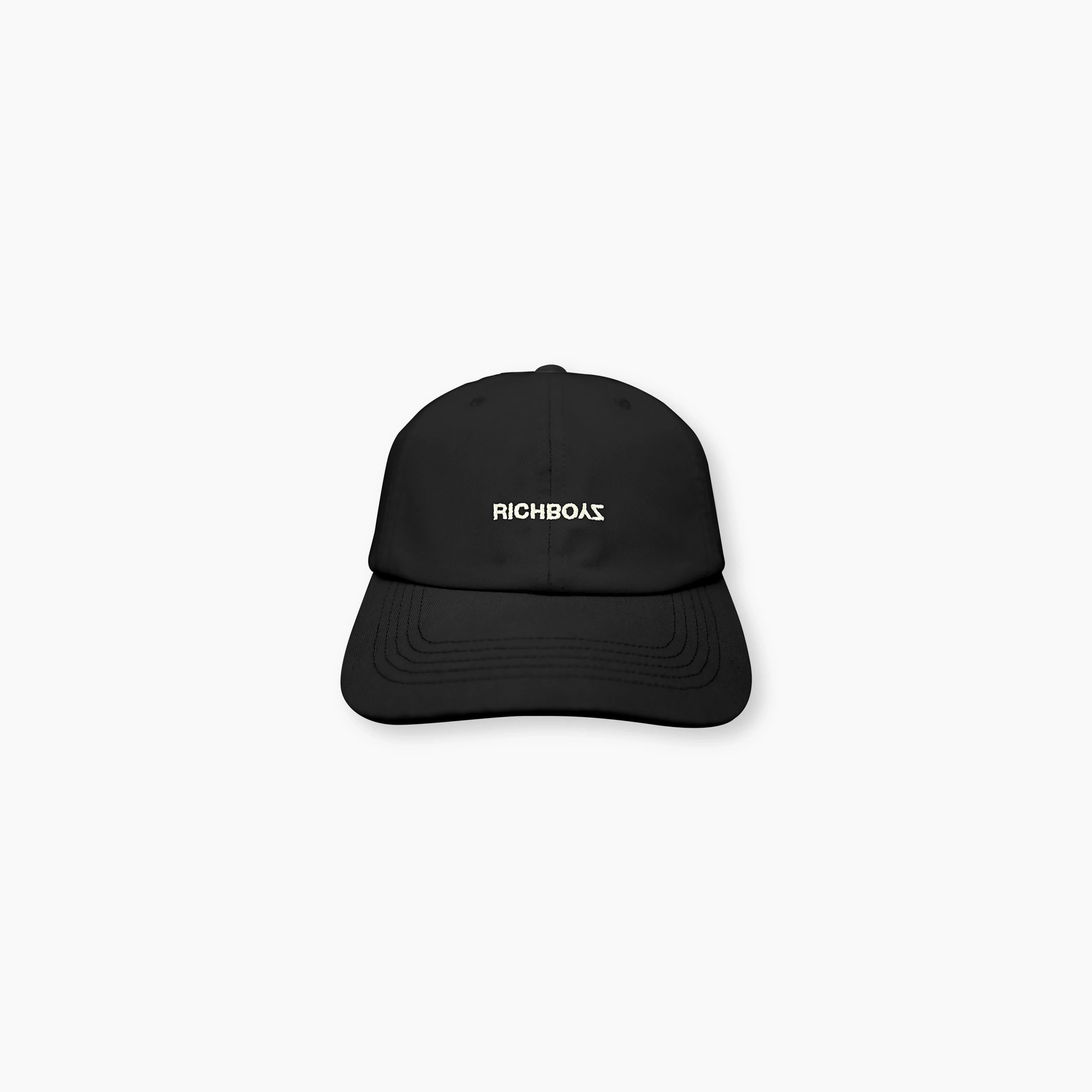 Velcro Strap Cap - Obsidian