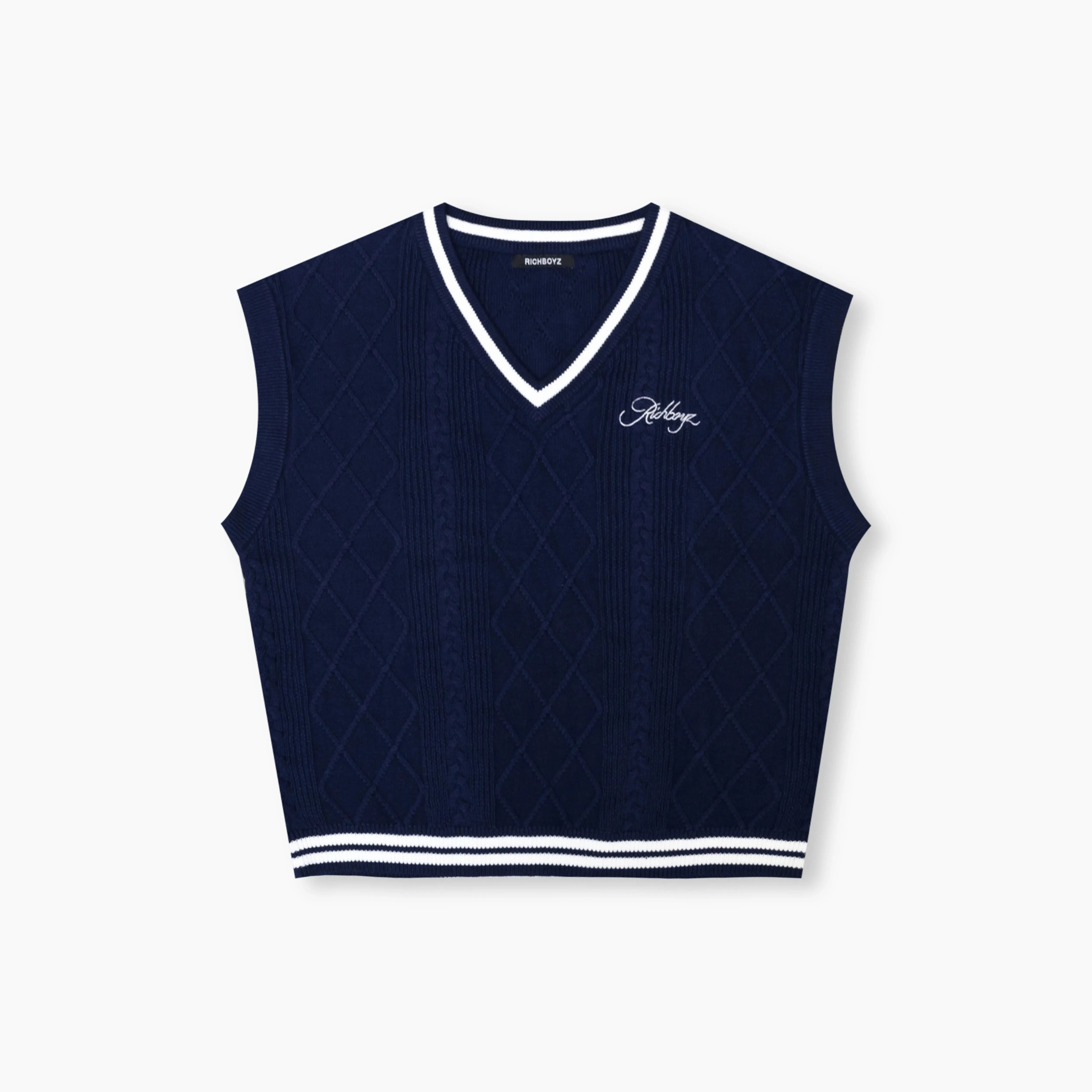 Cable Knitted Vest